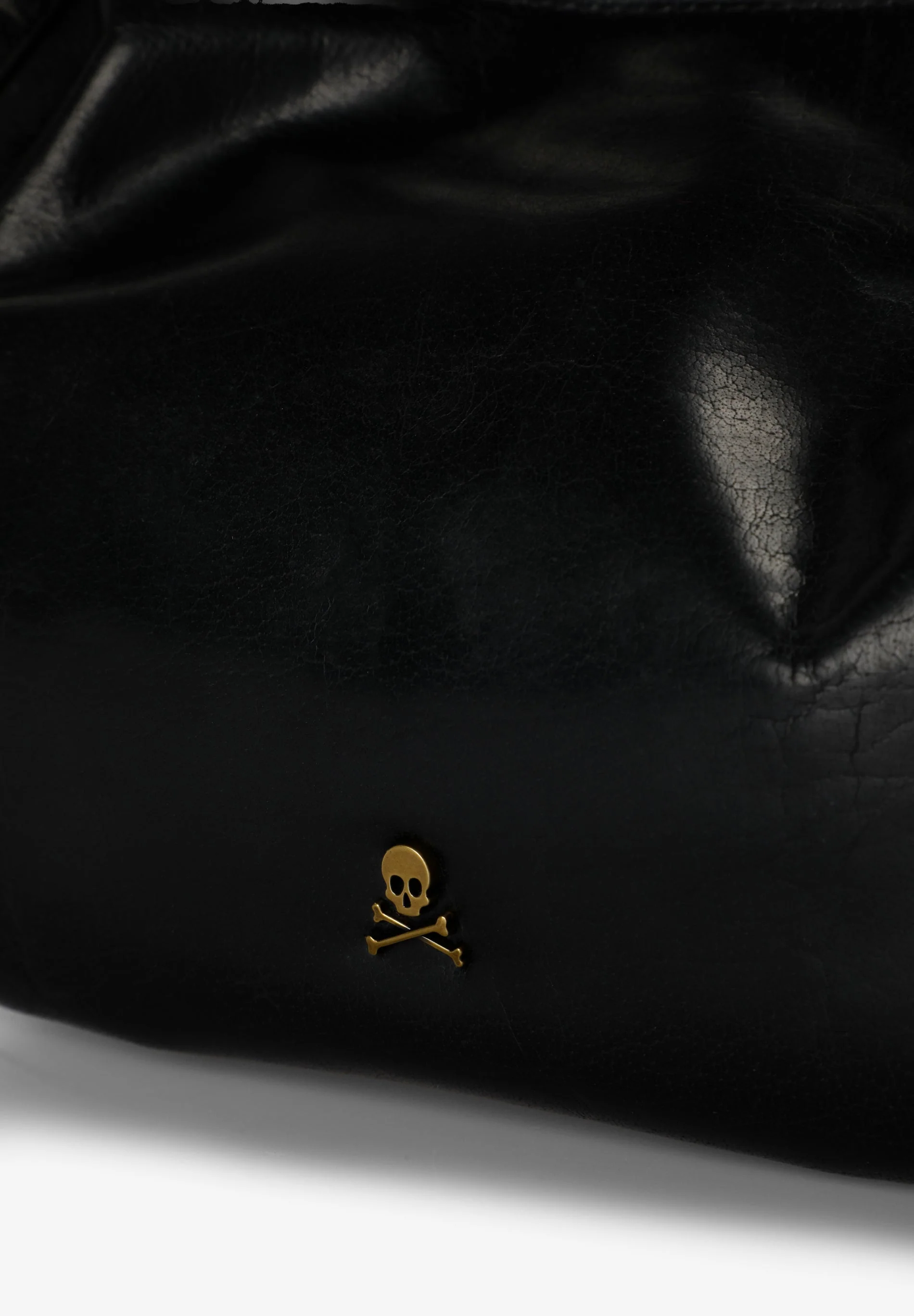 LEATHER MINI BAG WITH BRAIDED HANDLE - Image 5