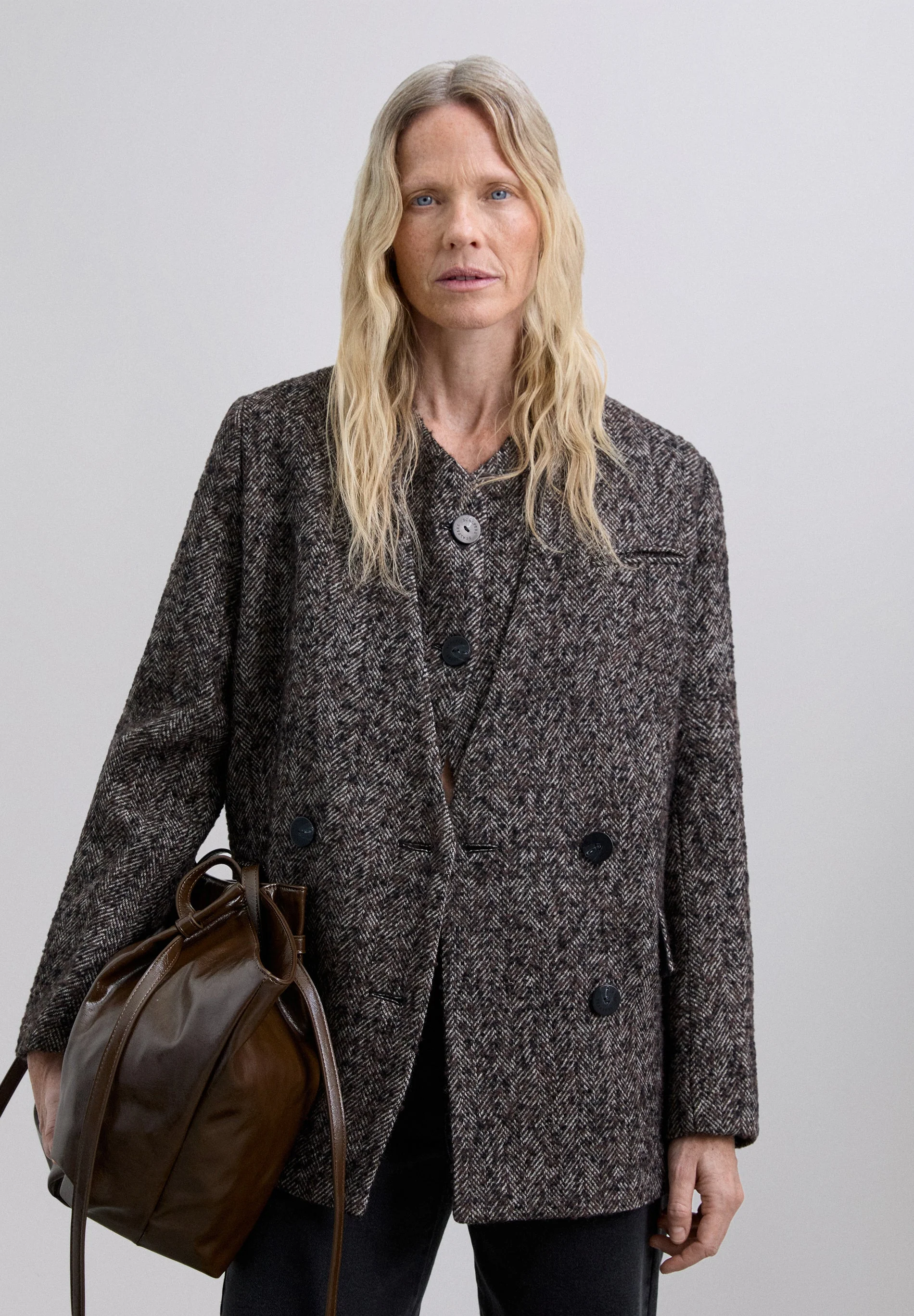WOOL BLAZER WITH WAISTCOAT