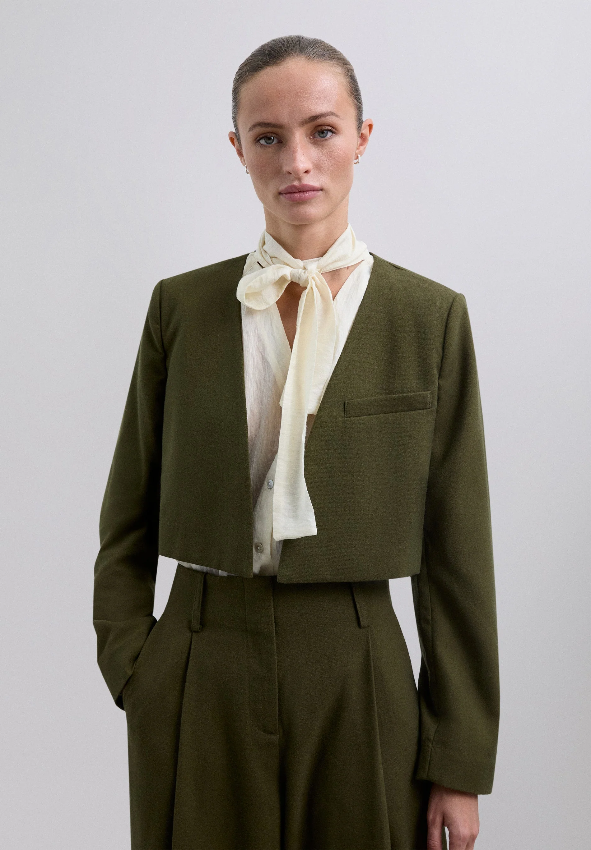 CROPPED DETACHABLE BLAZER - Image 6