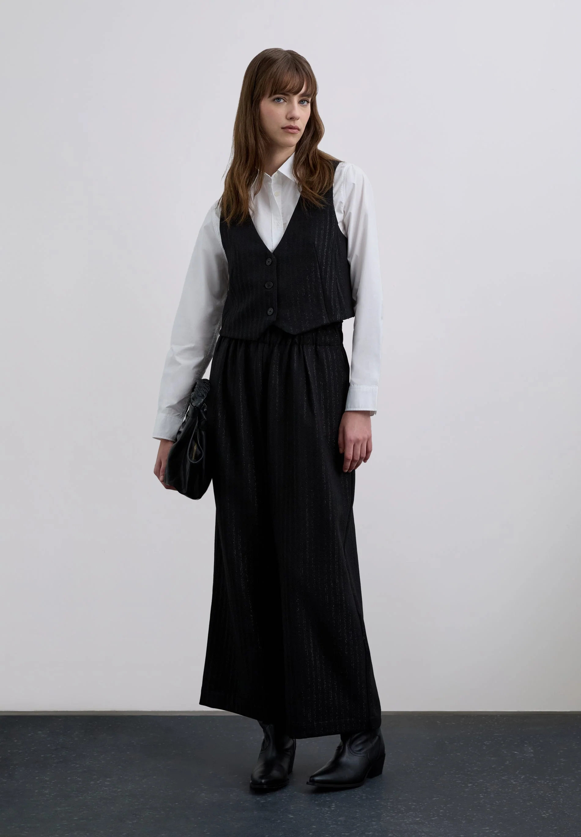 LUREX STRIPE WAISTCOAT - Image 2