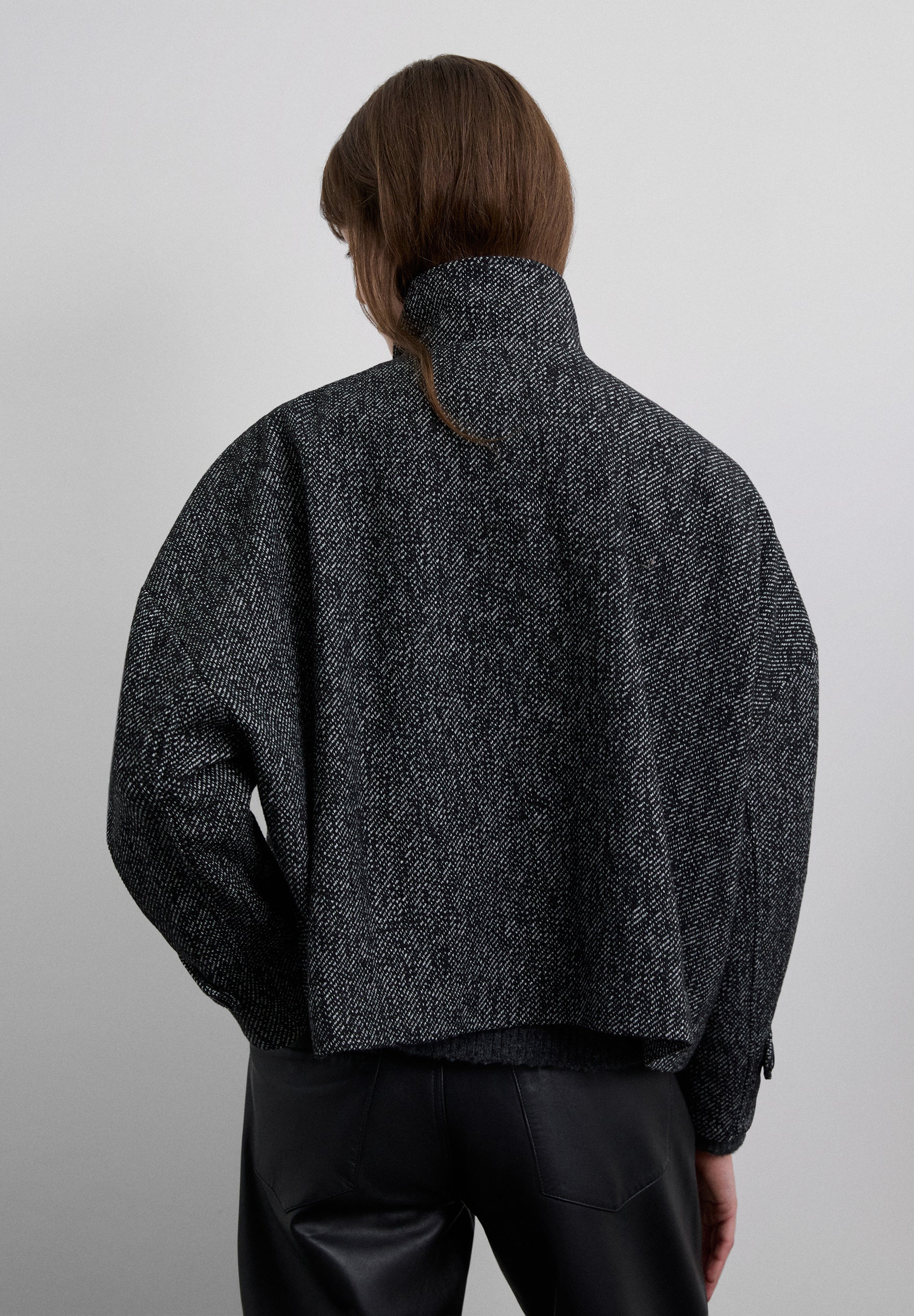 TWILL DOUBLE-BREASTED JACKET - Image 4