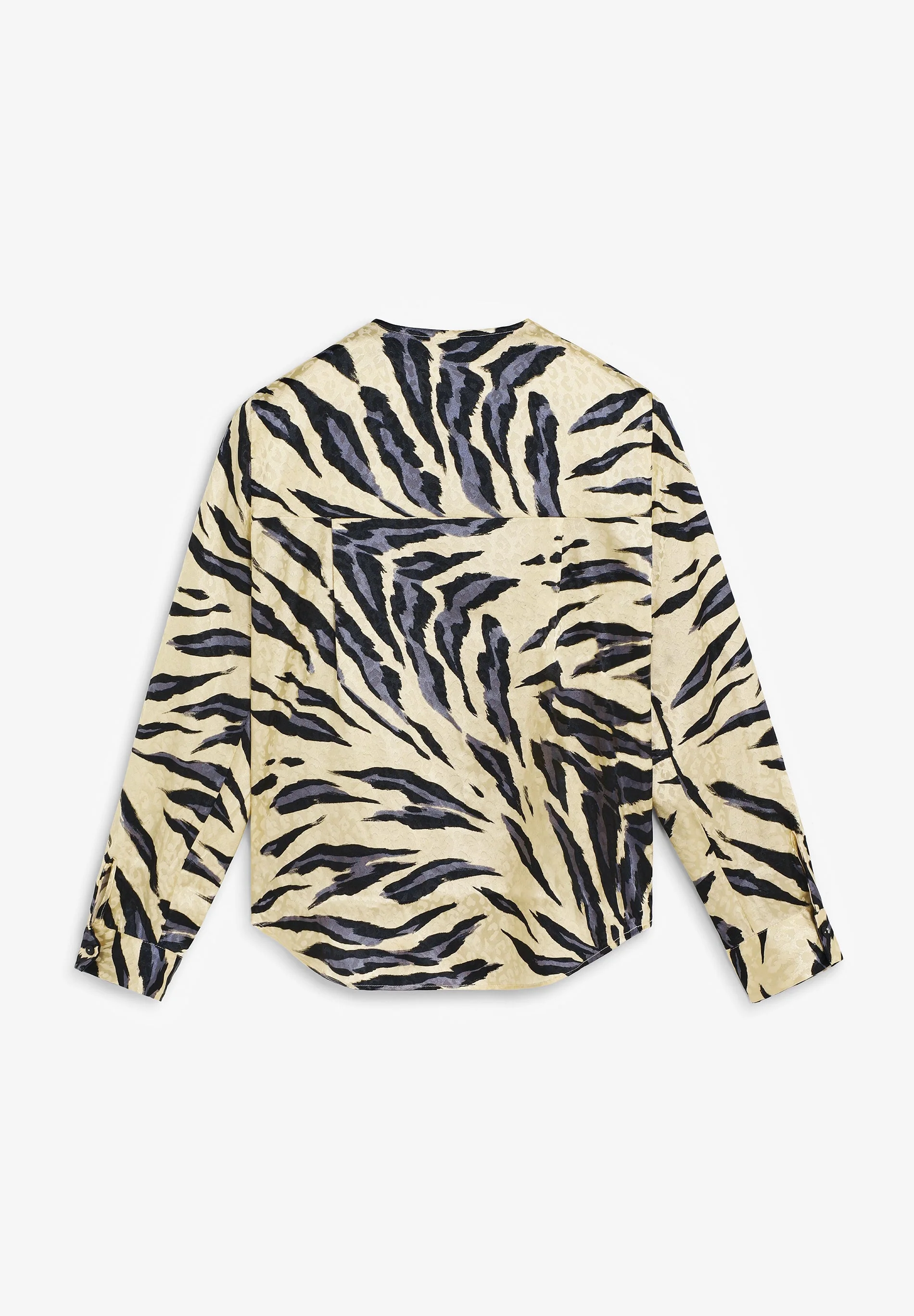 ANIMAL PRINT SATIN BLOUSE - Image 8