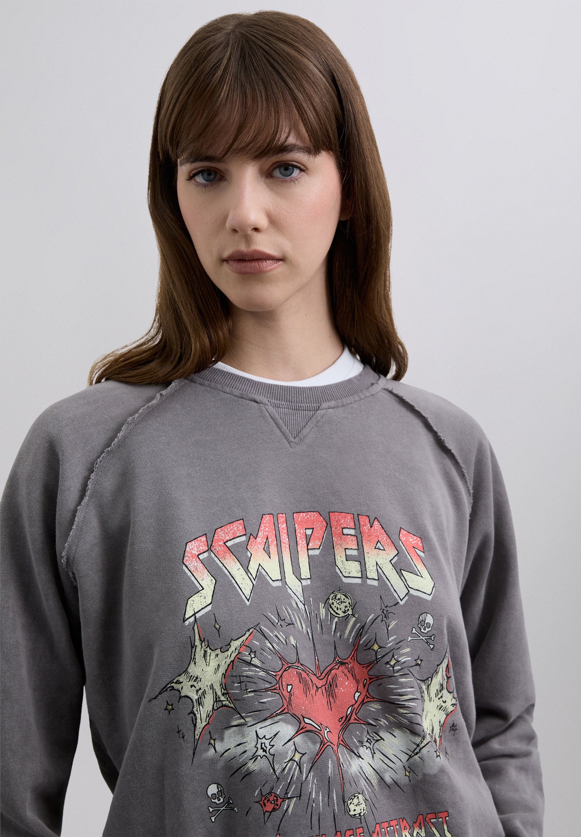 COTTON PRINT SWEATSHIRT - Image 3