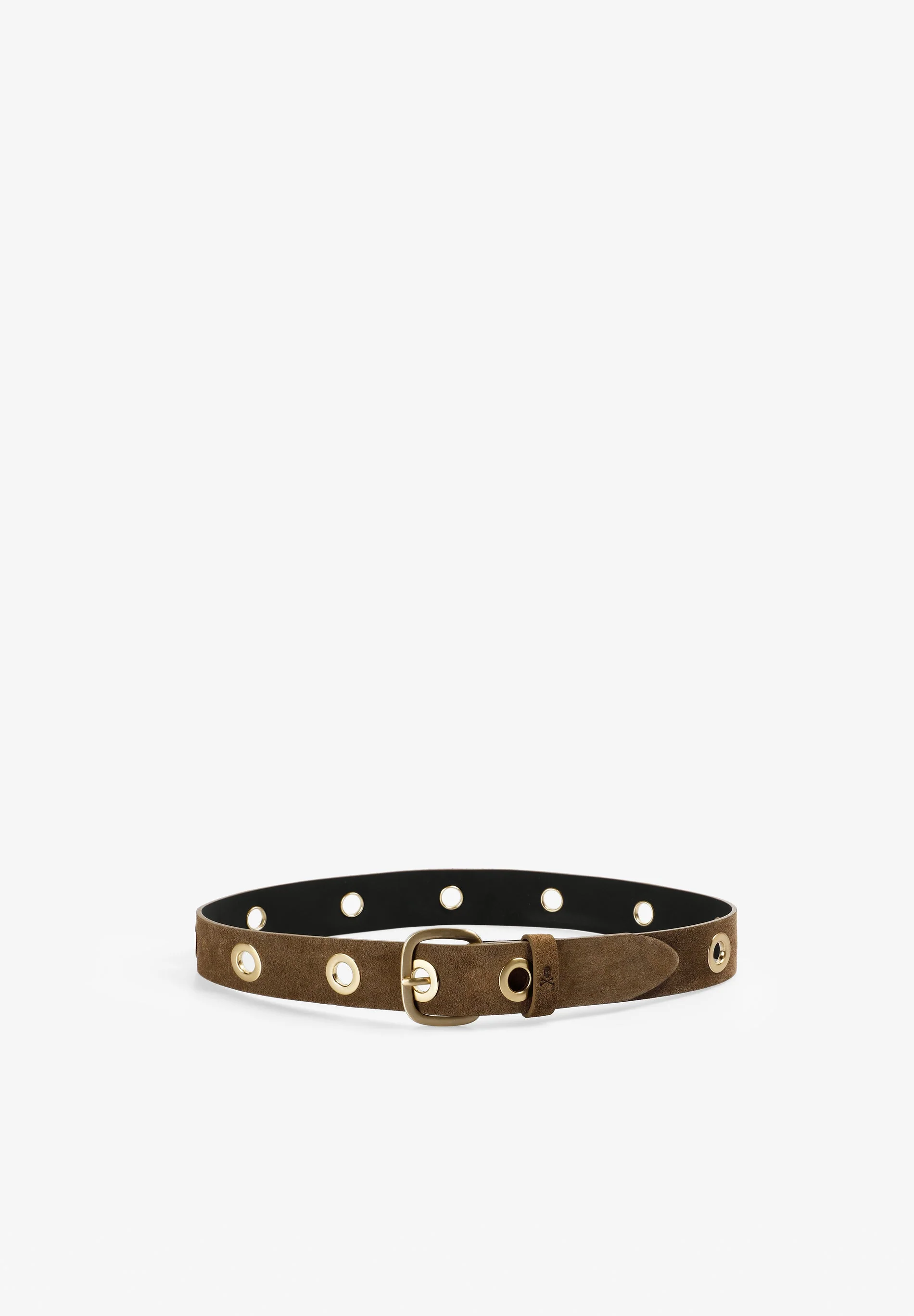 LEATHER BELT WITH SKULL - Image 2