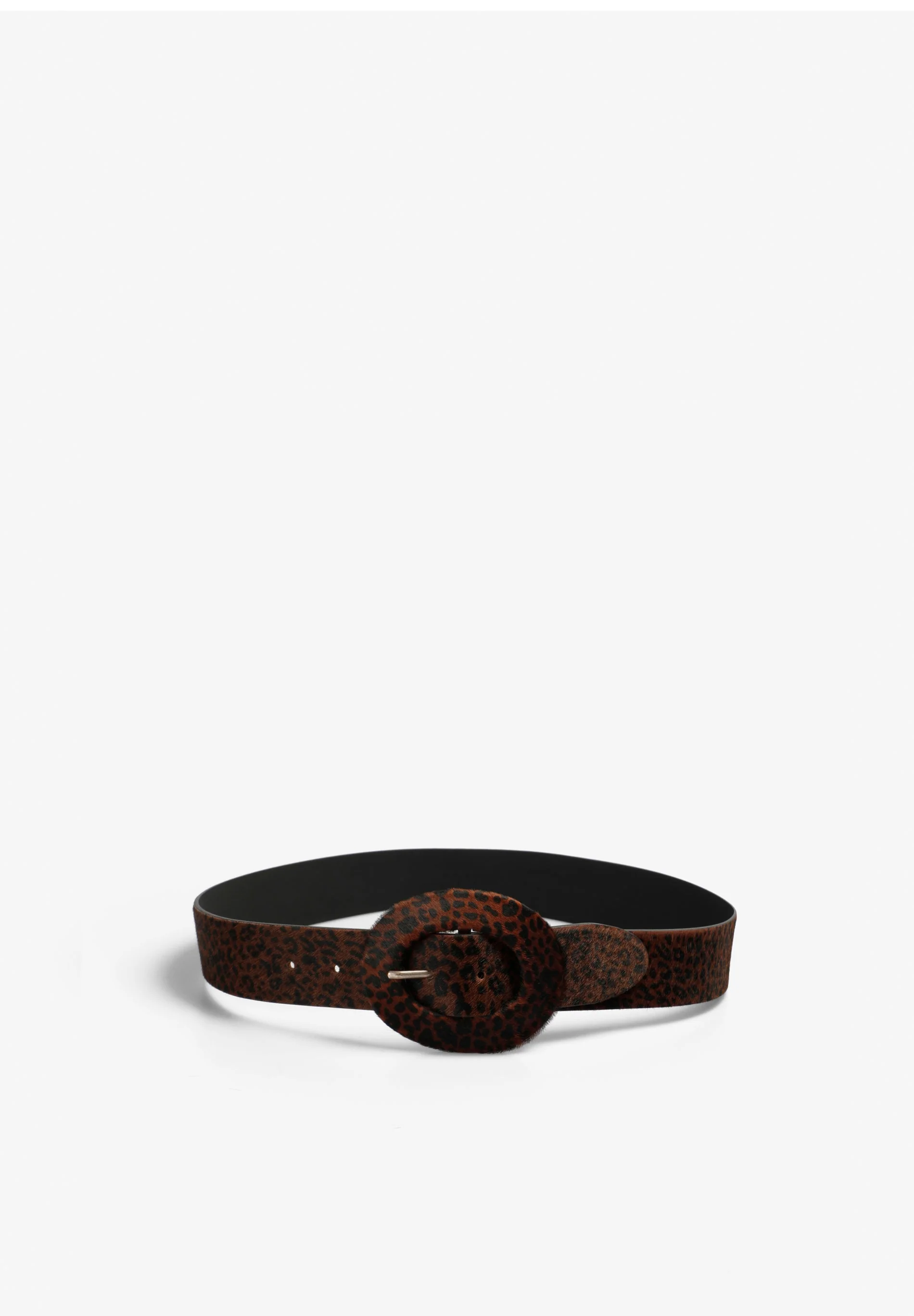 ANIMAL PRINT LEATHER BELT - Image 2