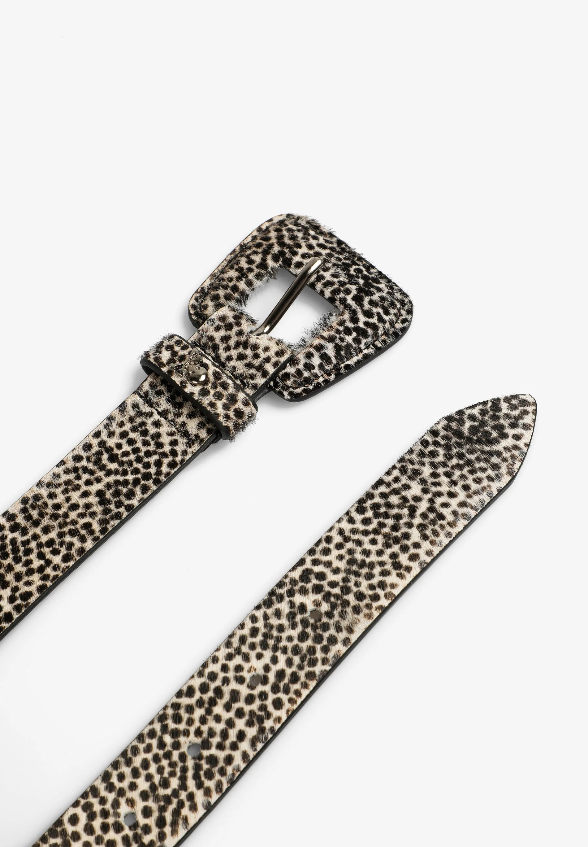 ANIMAL PRINT LEATHER BELT - Image 4