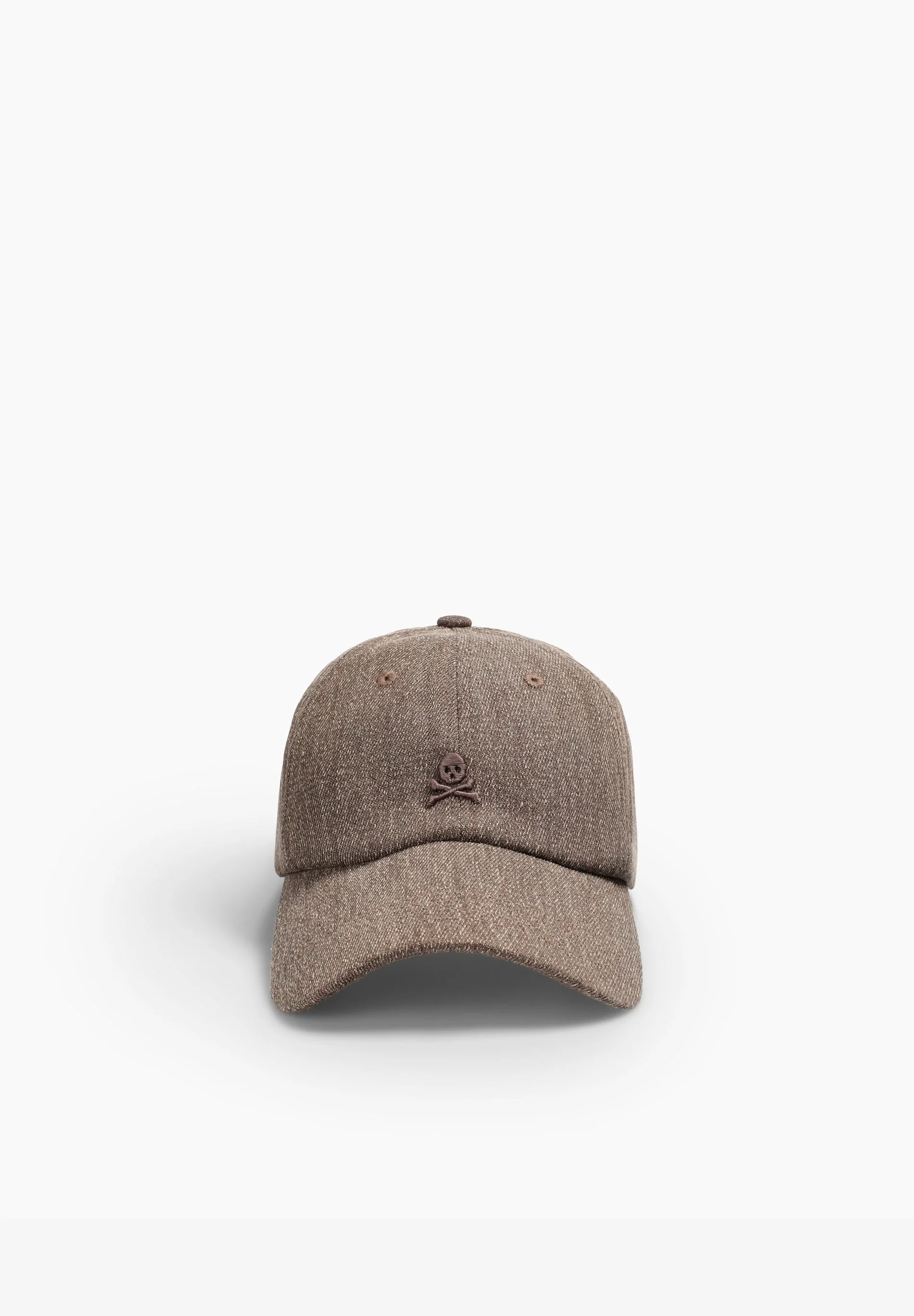 FADED-EFFECT DENIM CAP - Image 2