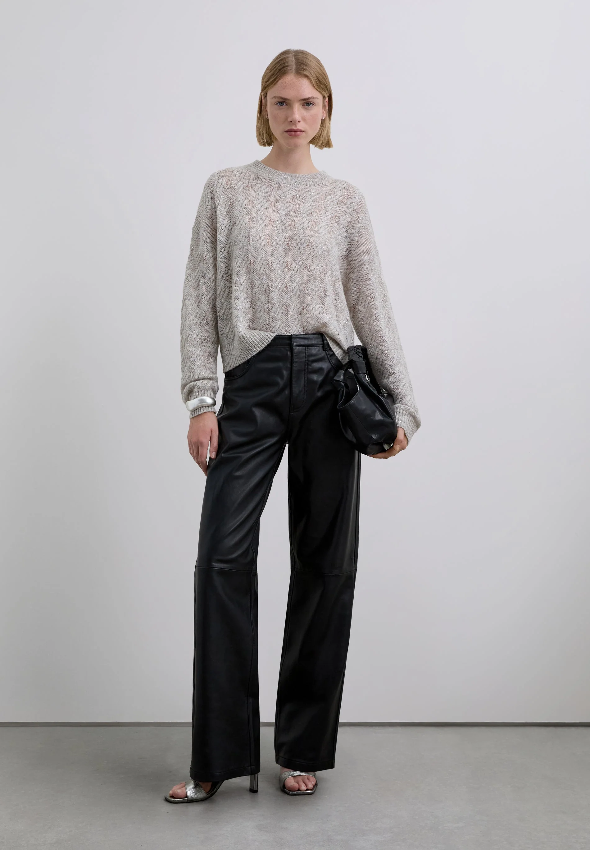 CABLE-KNIT SWEATER - Image 2