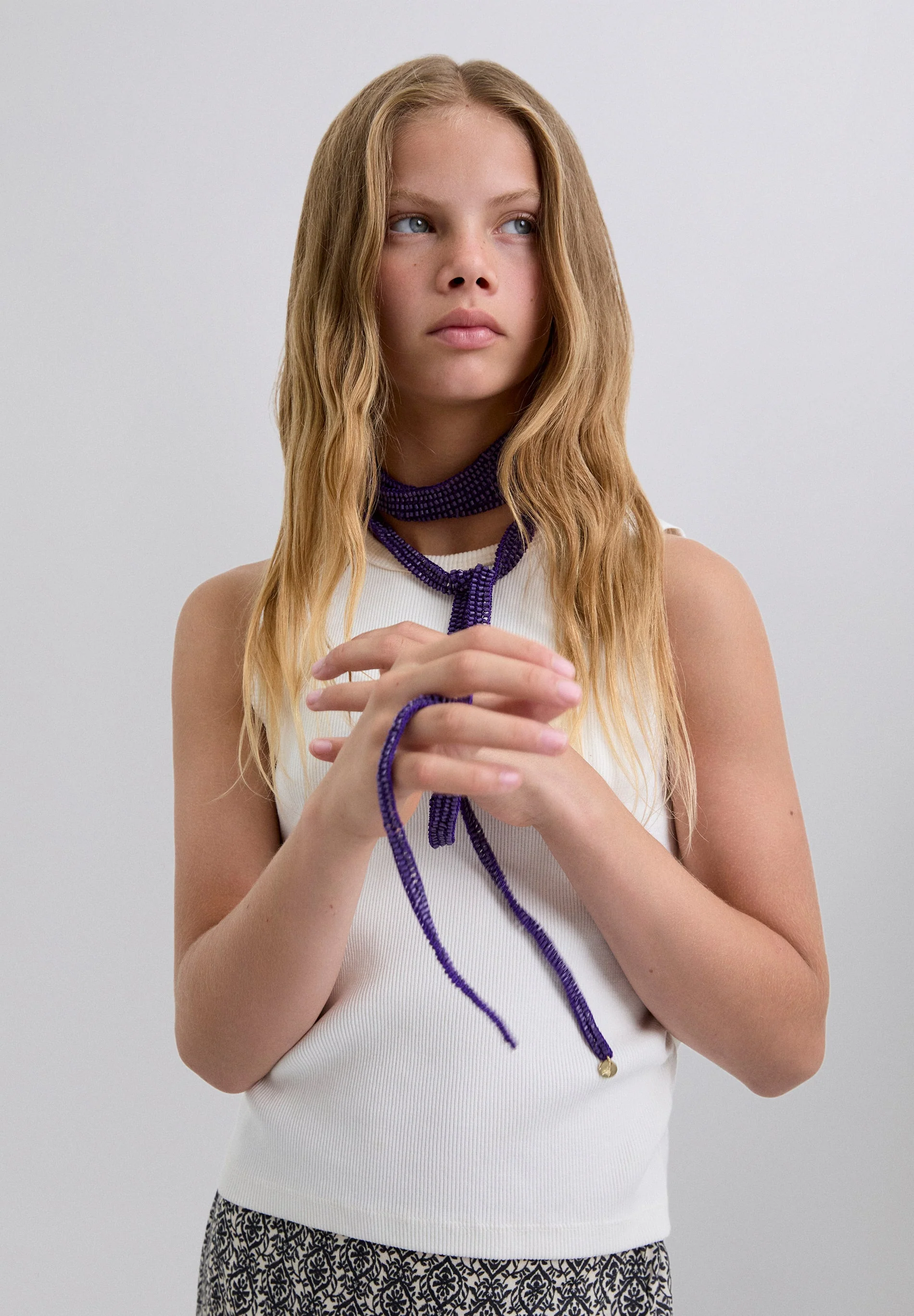 ADJUSTABLE BEAD NECKLACE - Image 3
