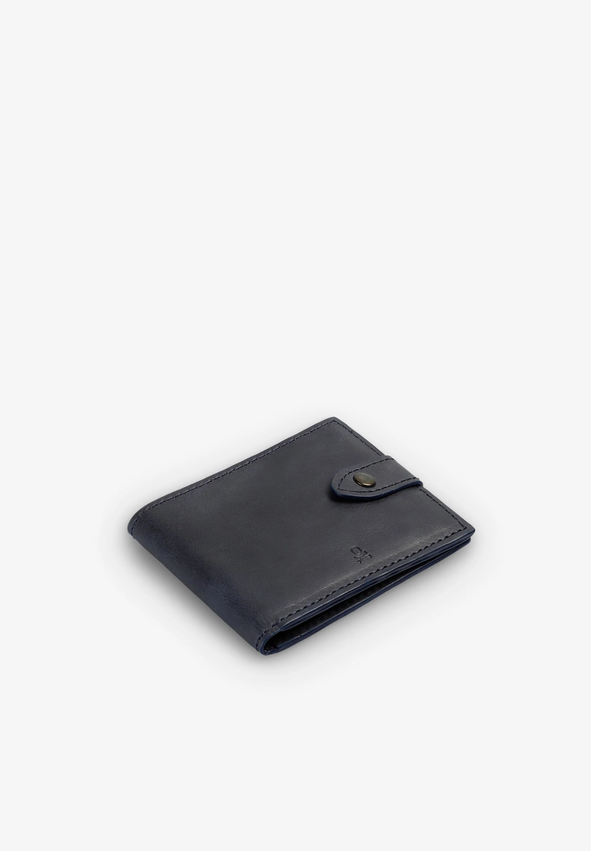 LEATHER WALLET WITH ENGRAVED SKULL - Image 3