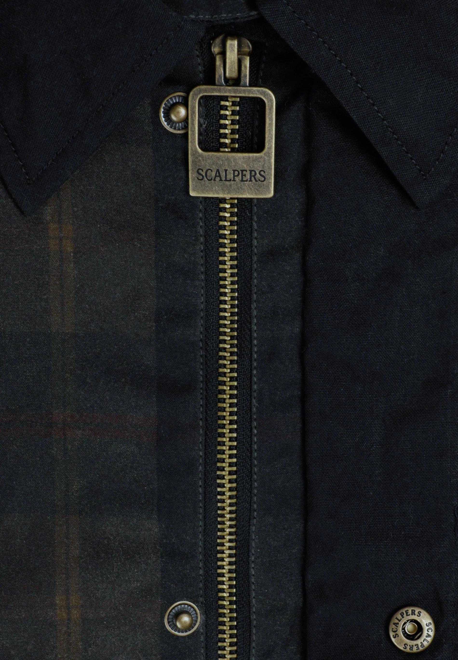 CHECK WAXED JACKET - Image 14