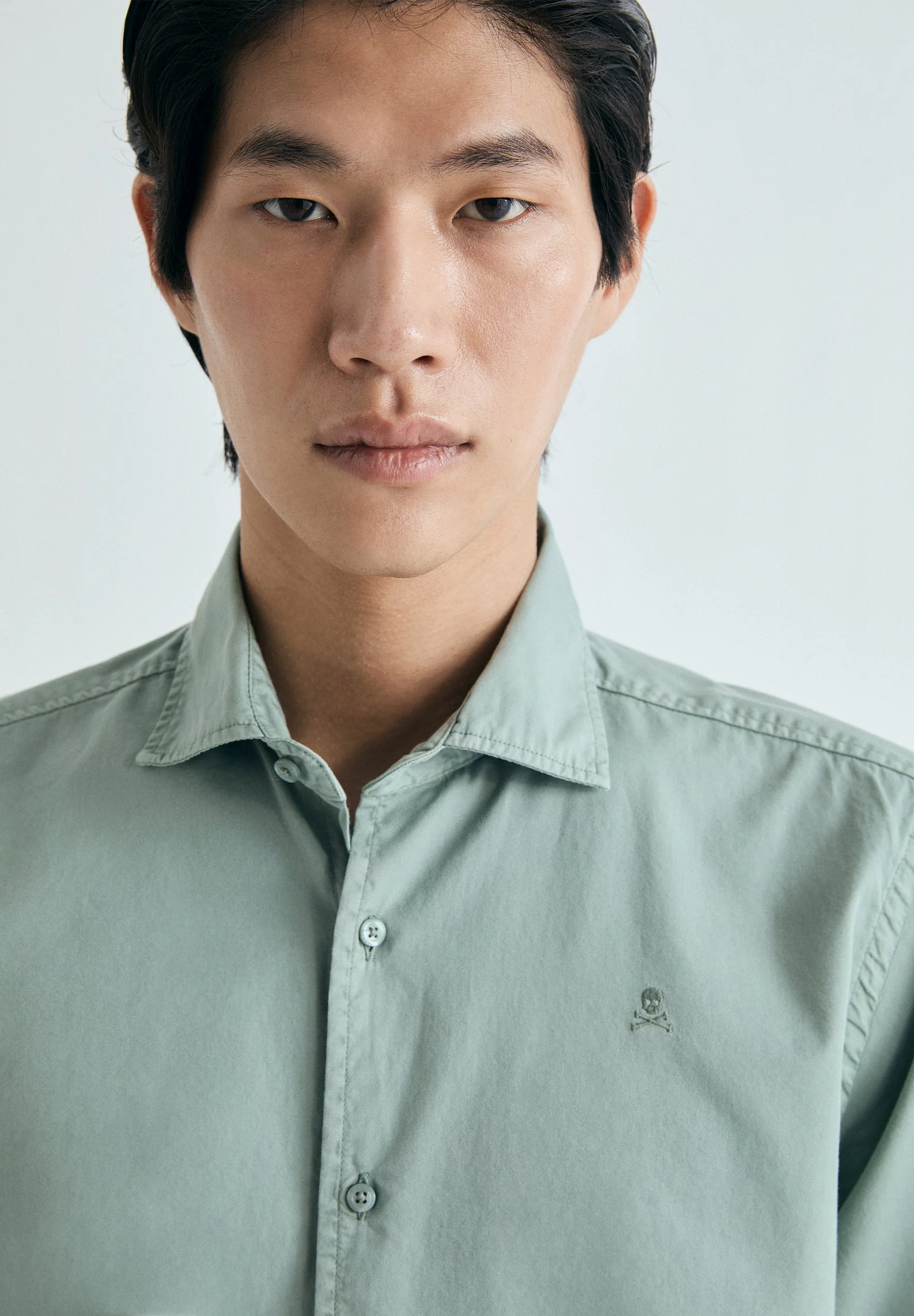 REGULAR FIT EMBROIDERED SHIRT - Image 2