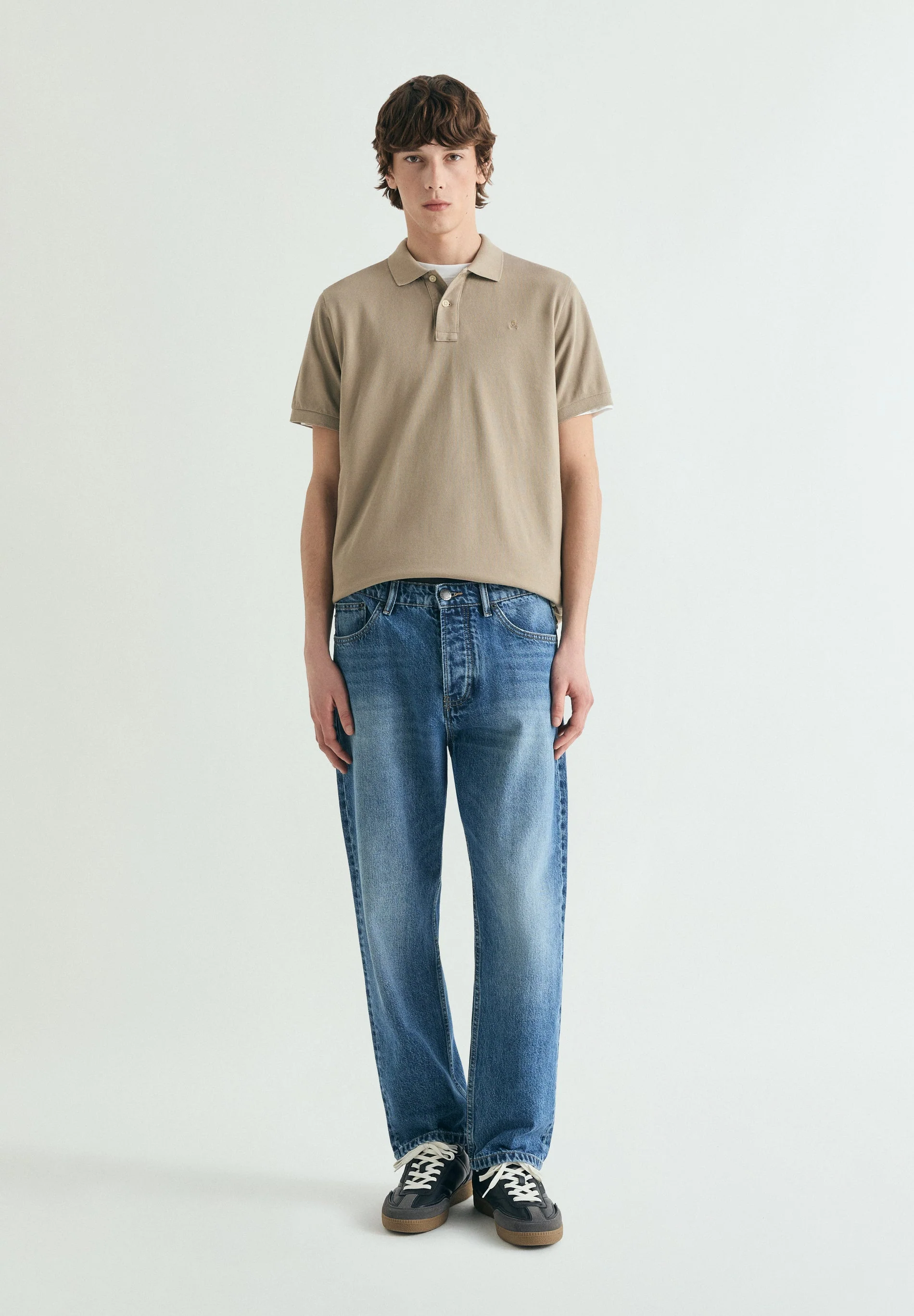 EMBROIDERED PIQUÉ POLO SHIRT - Image 2