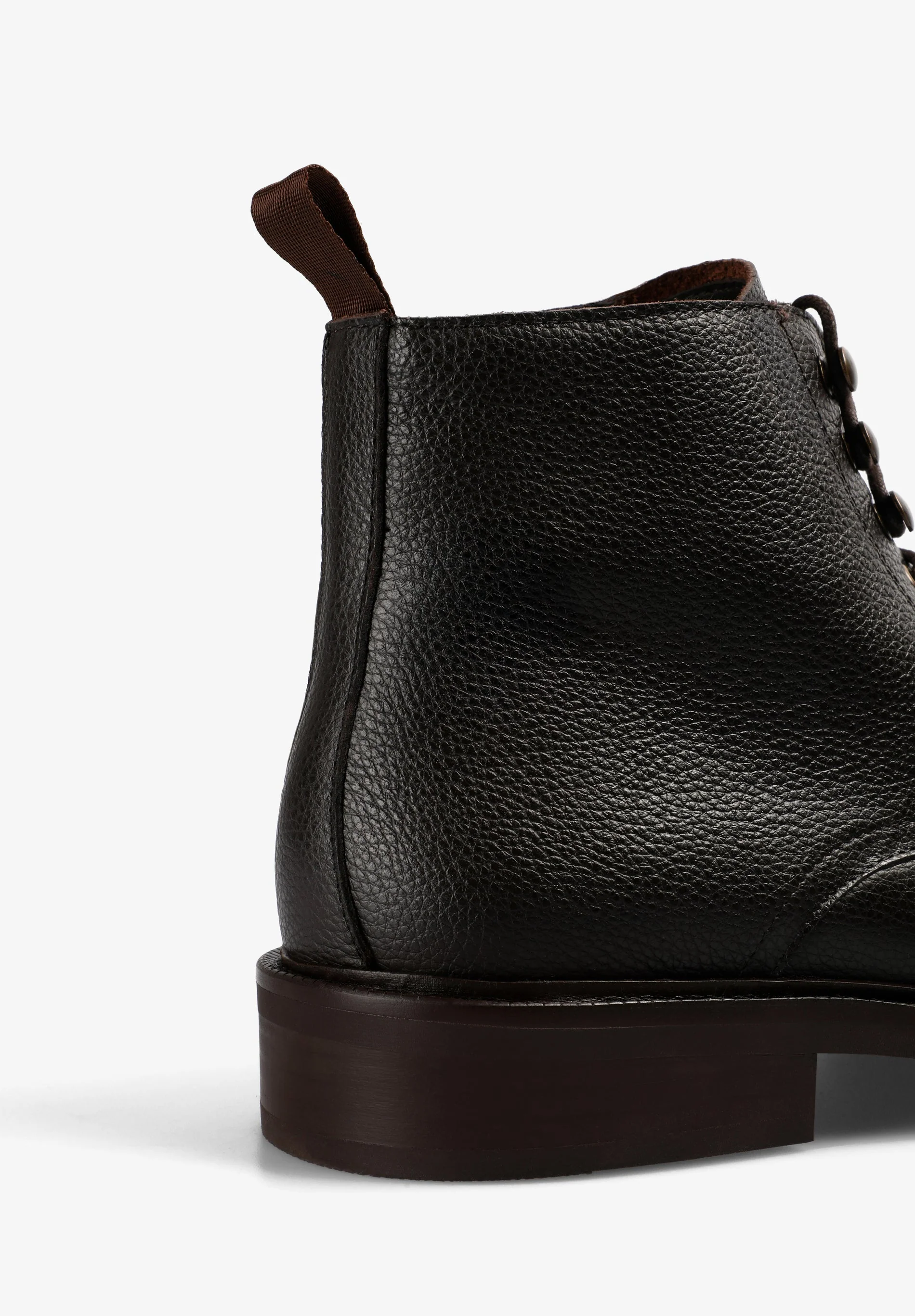 LEATHER DERBY BOOTS - Image 5