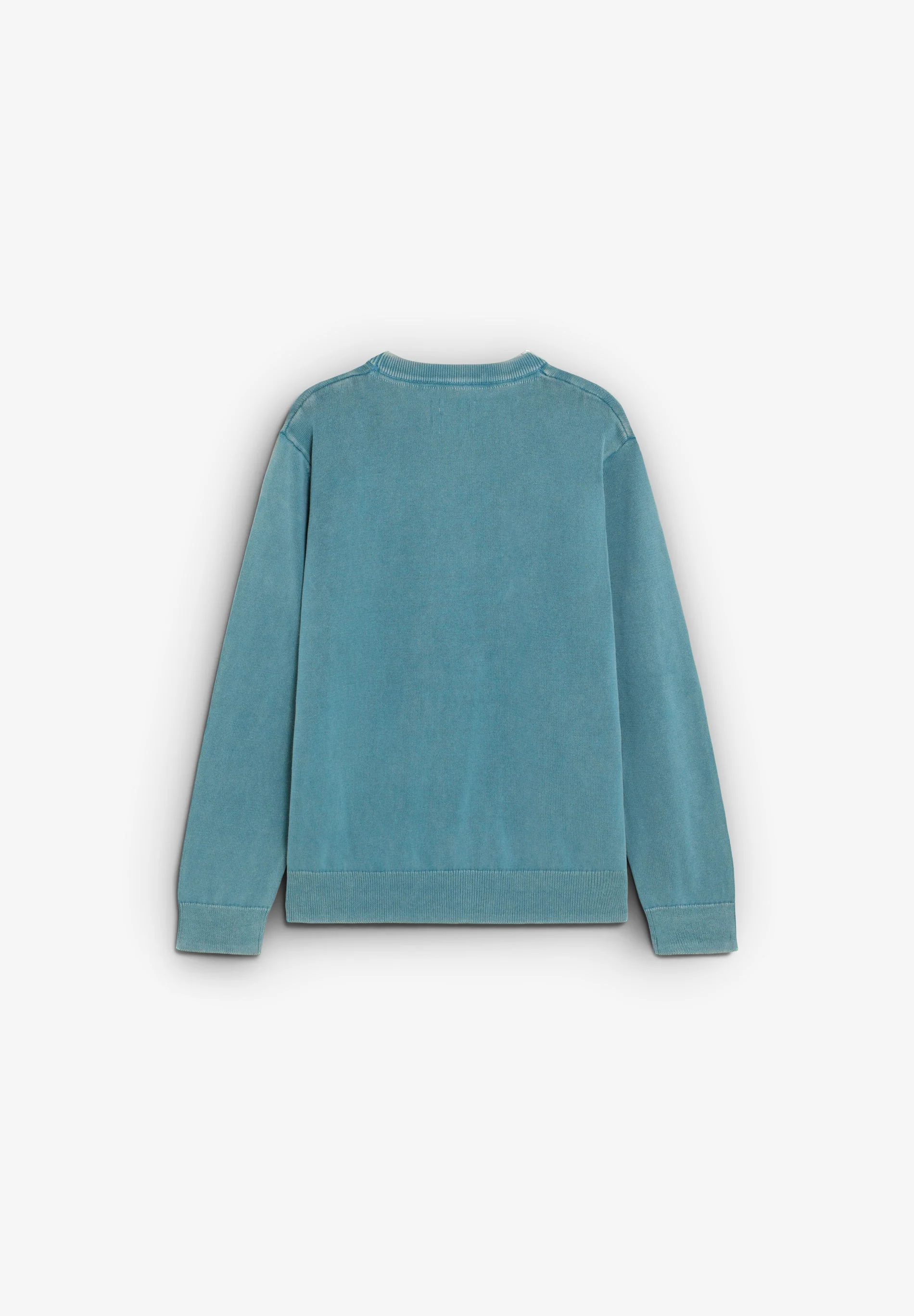 ROUND NECK COTTON SWEATER - Image 2