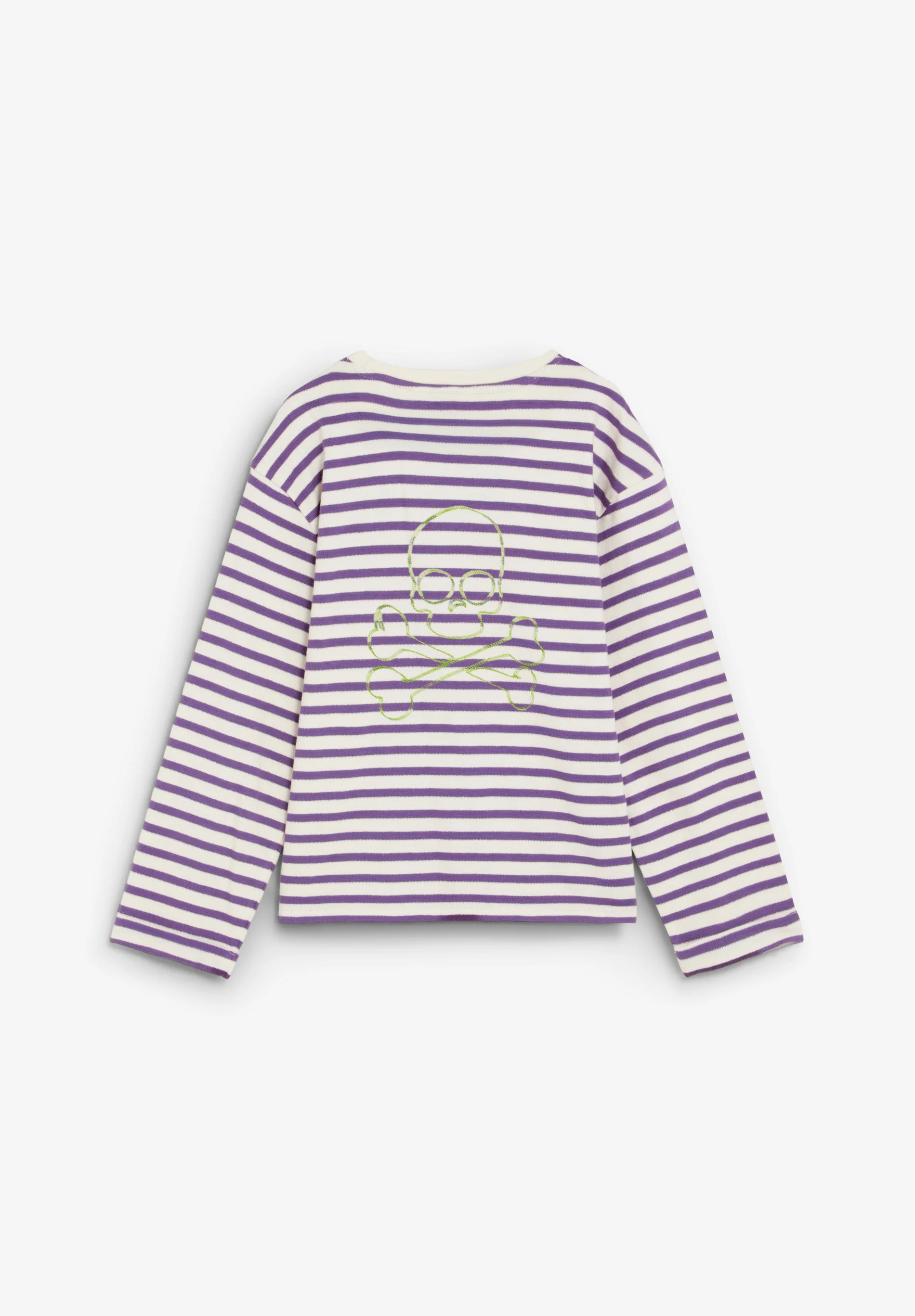 SKULL AND STRIPES T-SHIRT - Image 4