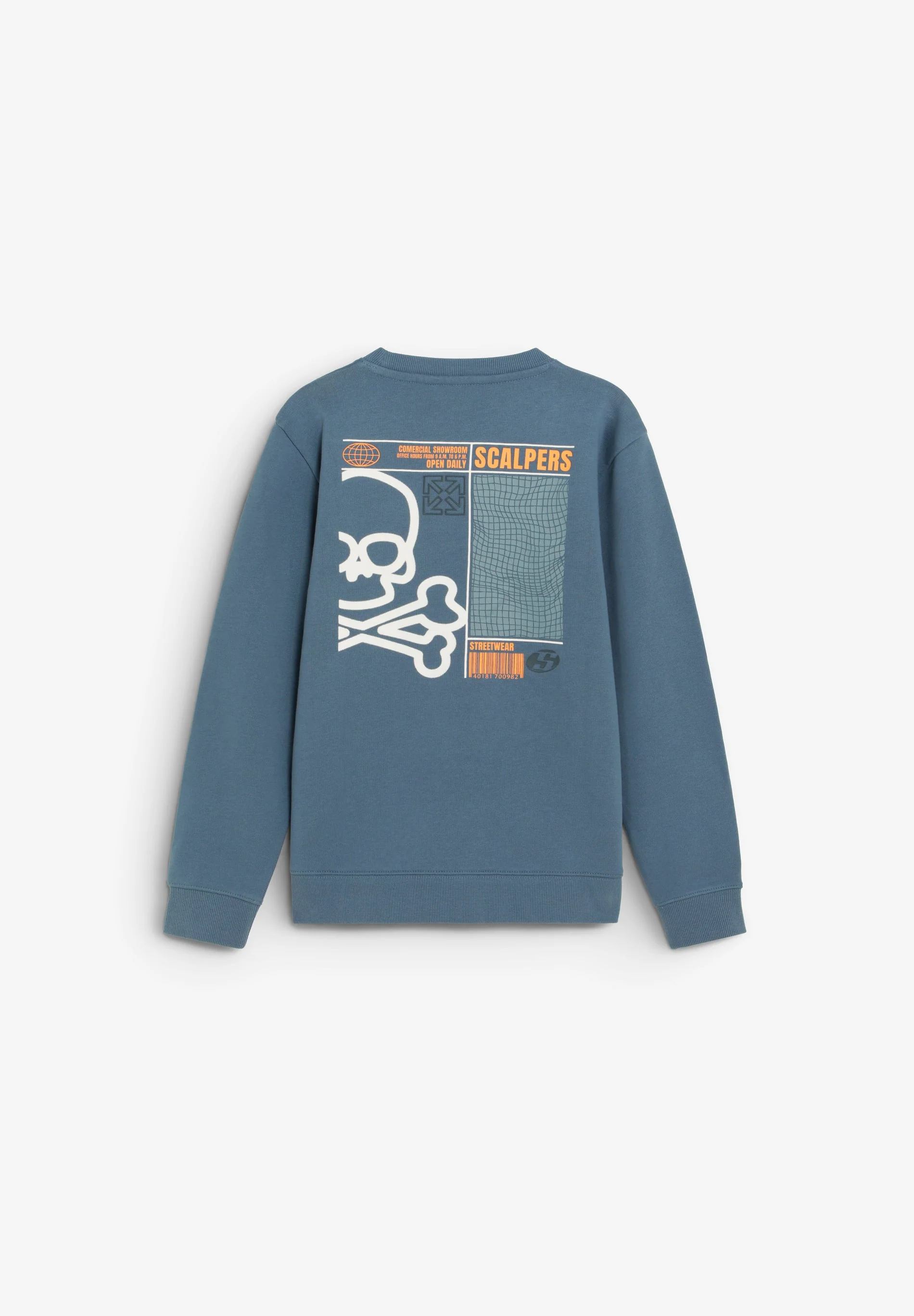 PRINTED SKULL HOODIE - Image 2