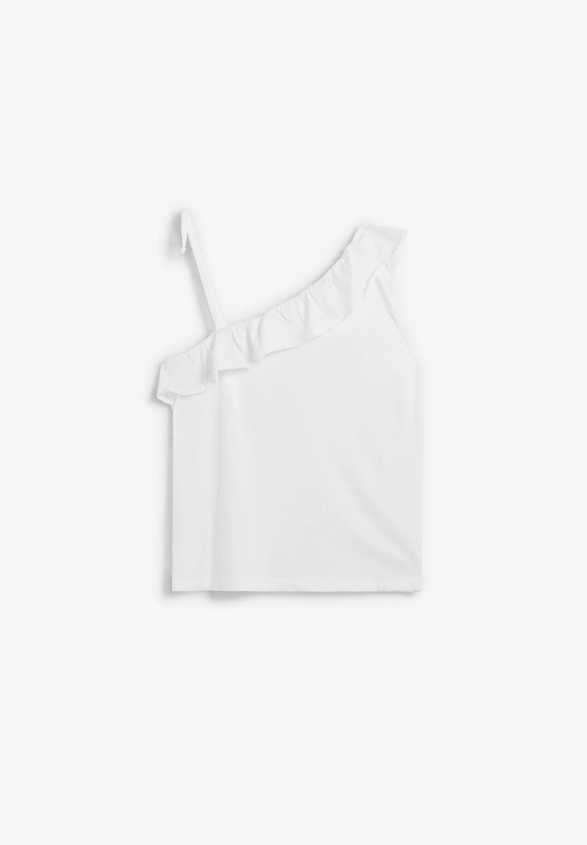 ASYMMETRIC RUFFLE T-SHIRT - Image 2