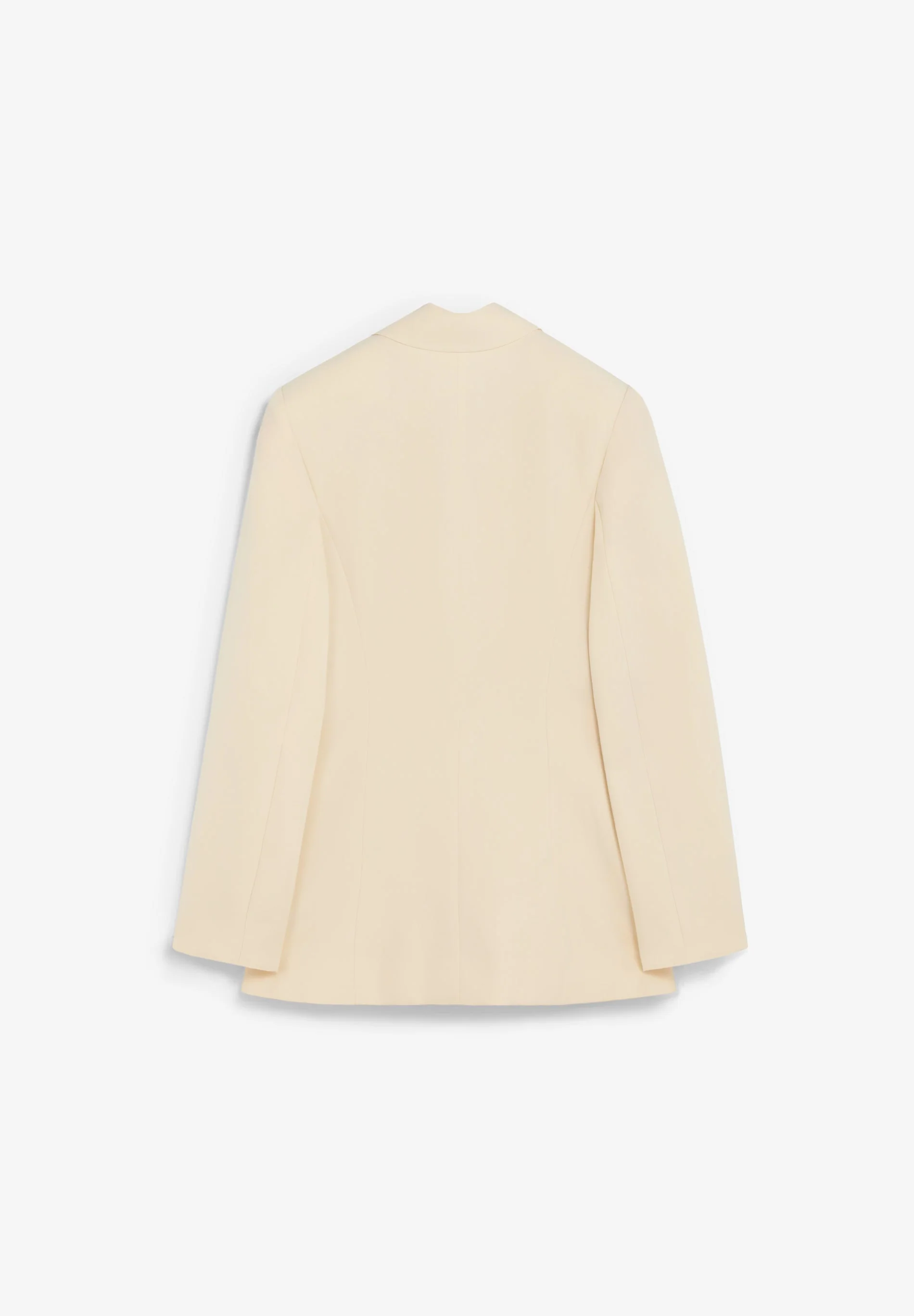 PLAIN DOUBLE-BREASTED BLAZER - Image 9