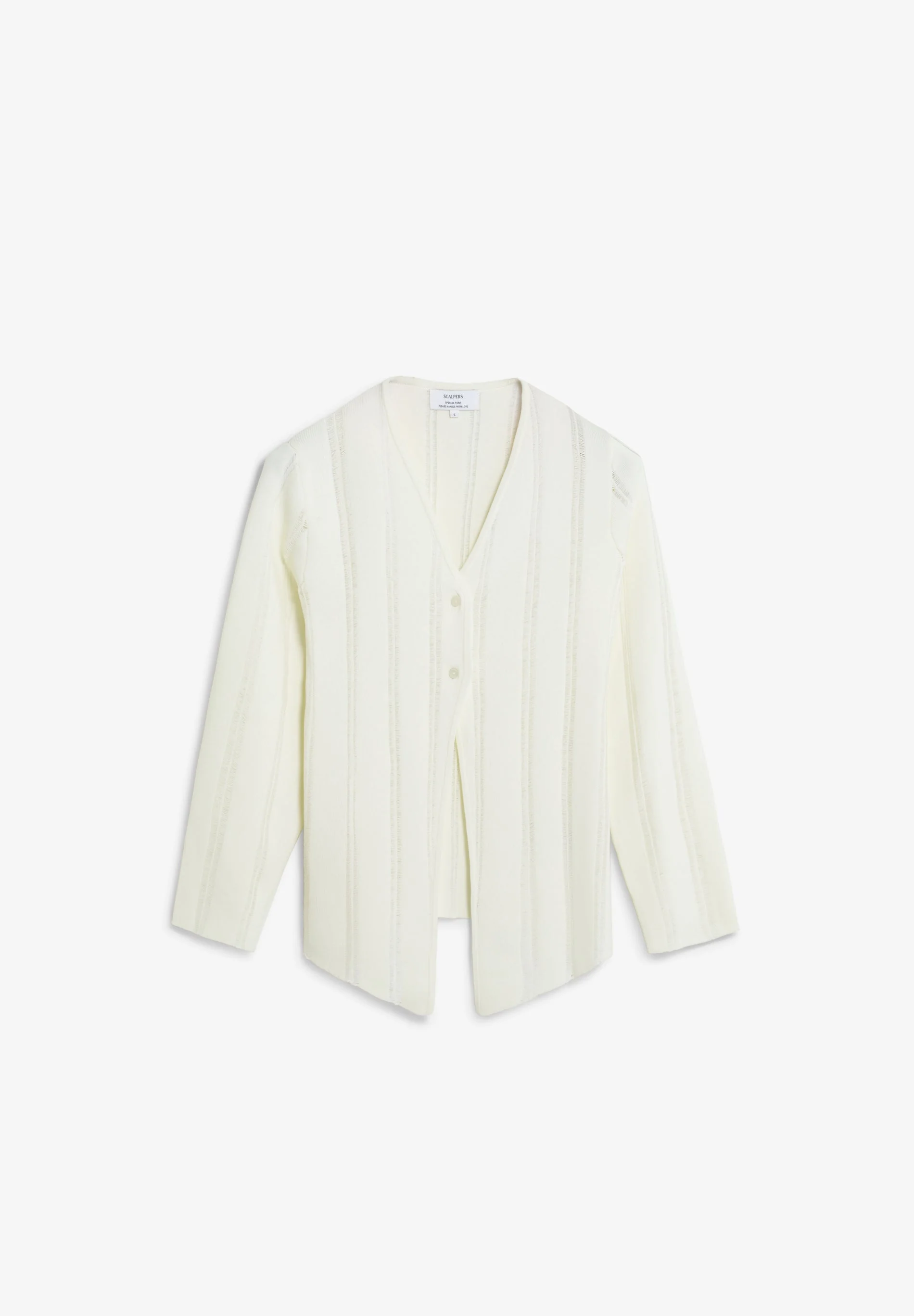 BIAS-CUT KNIT CARDIGAN - Image 6