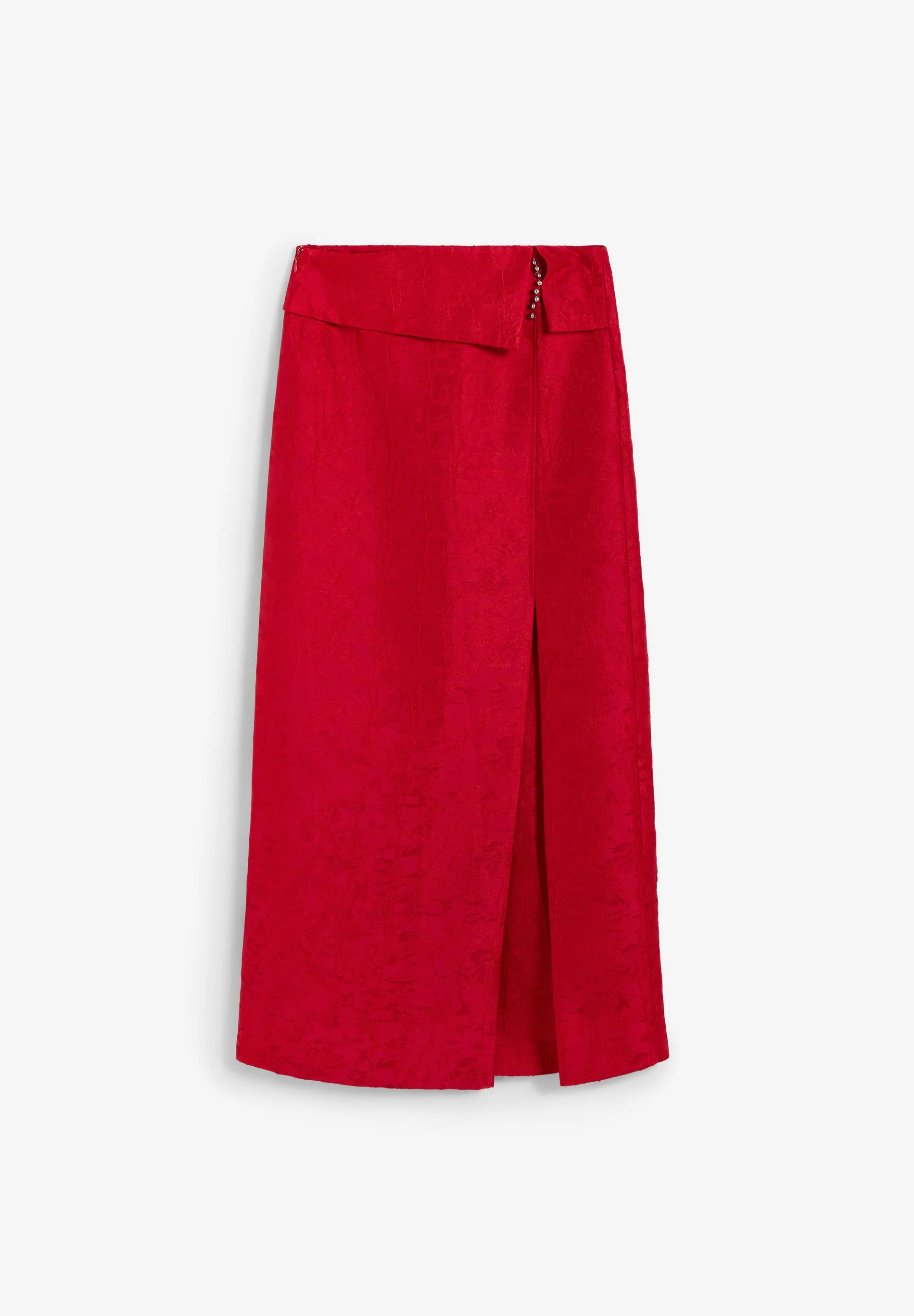 BROCADE SKIRT WITH SLIT - Image 6
