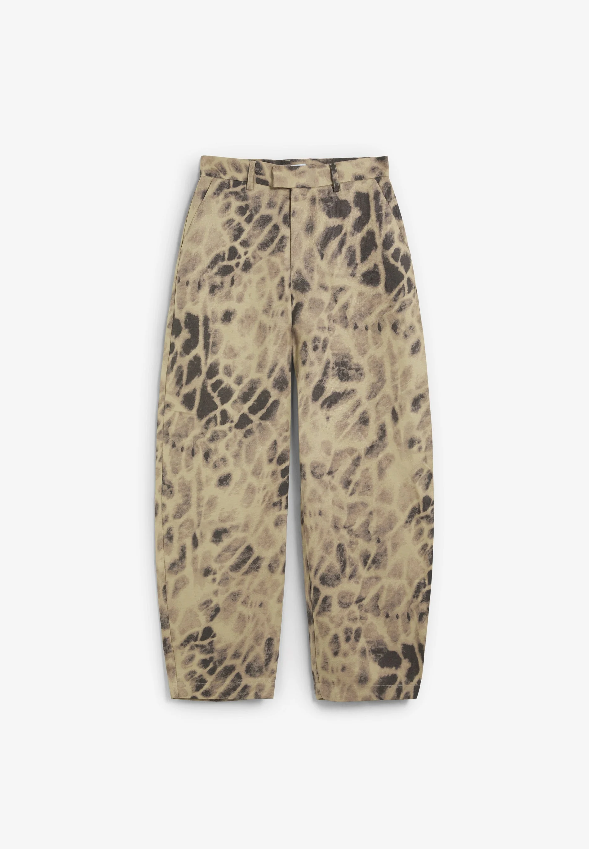 LINEN BALLOON TROUSERS - Image 2