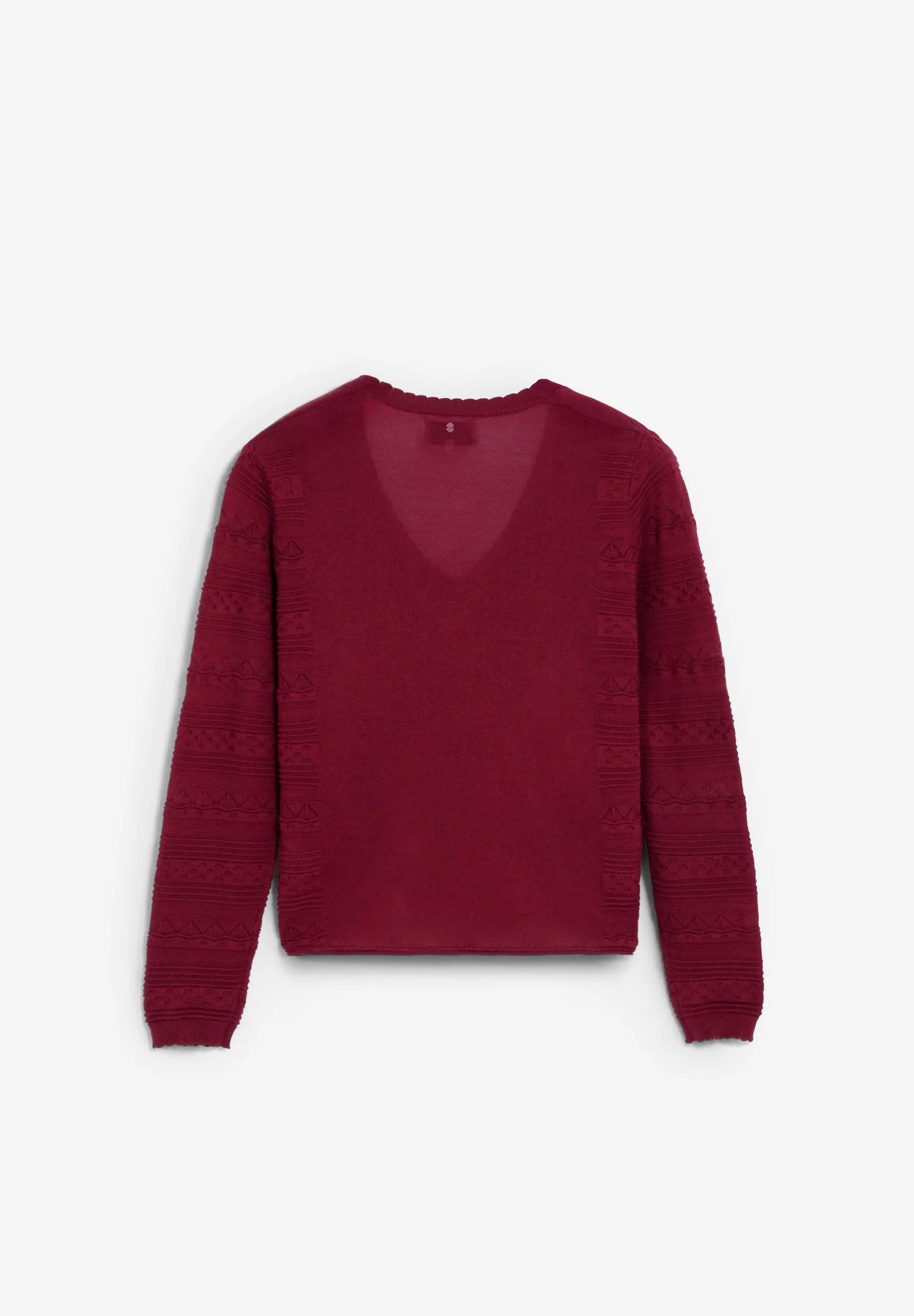 KNIT V-NECK SWEATER - Image 2