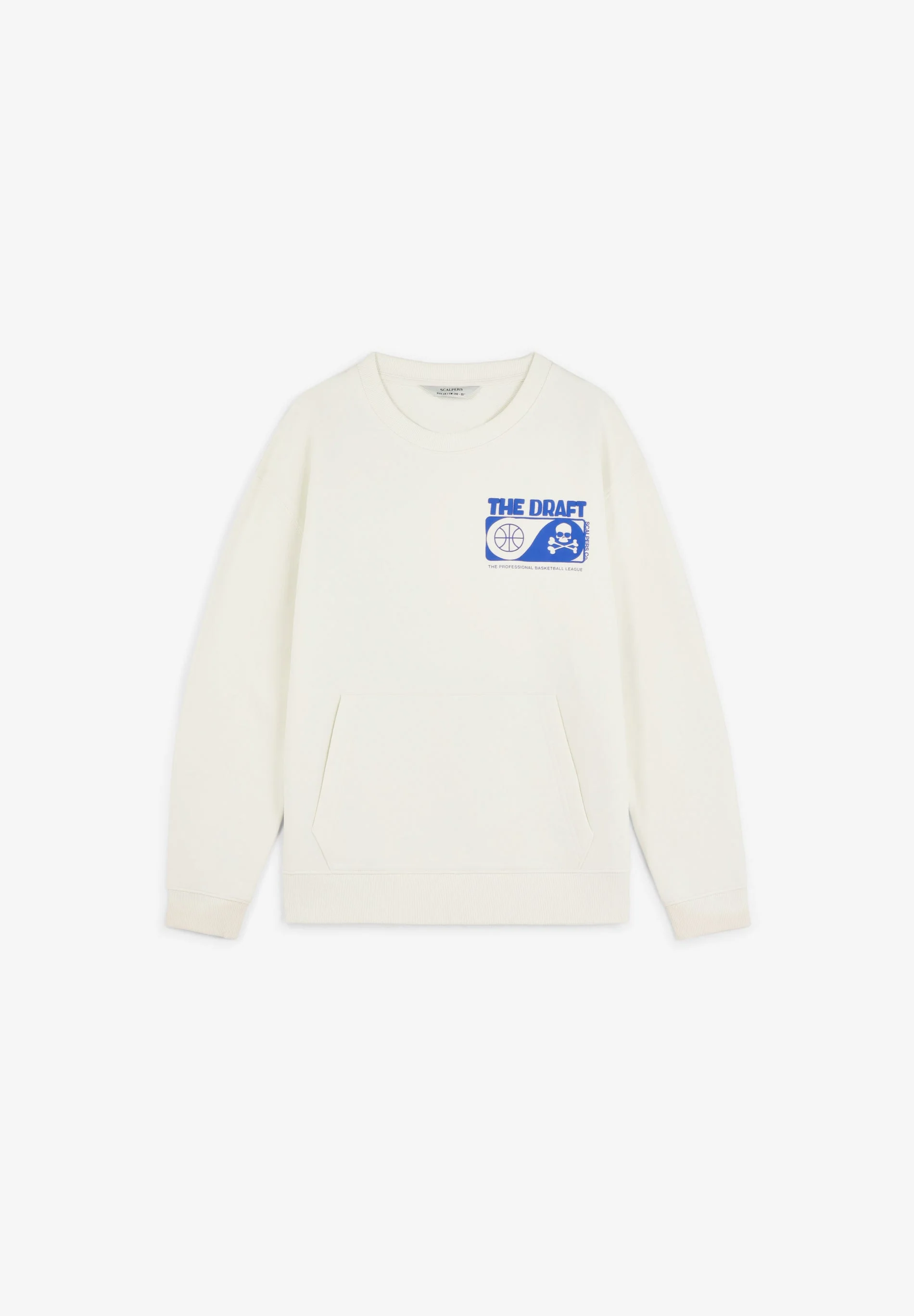 SWEATSHIRT WITH CONTRAST PRINT - Image 7