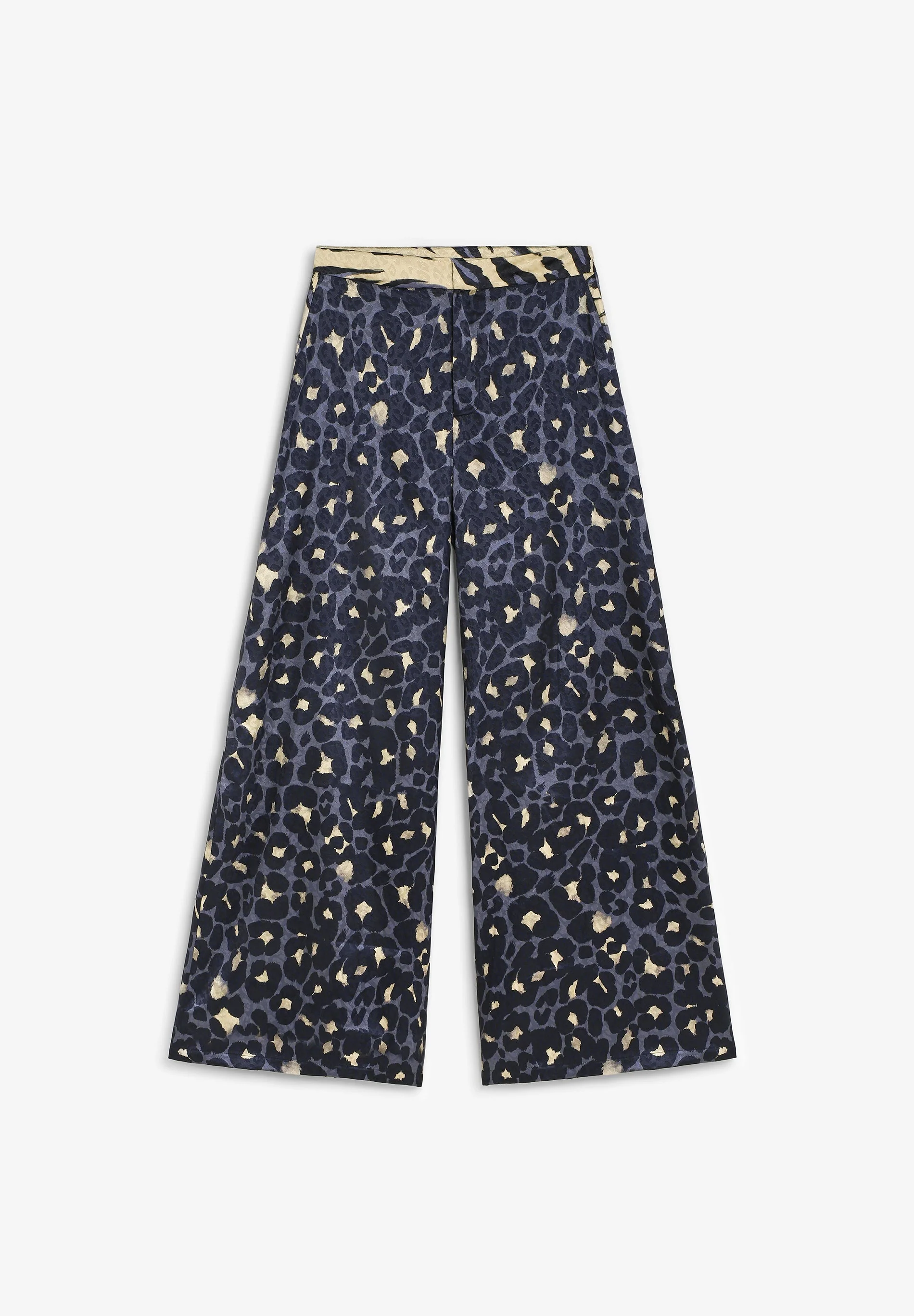 FLOWING ANIMAL PRINT TROUSERS - Image 5