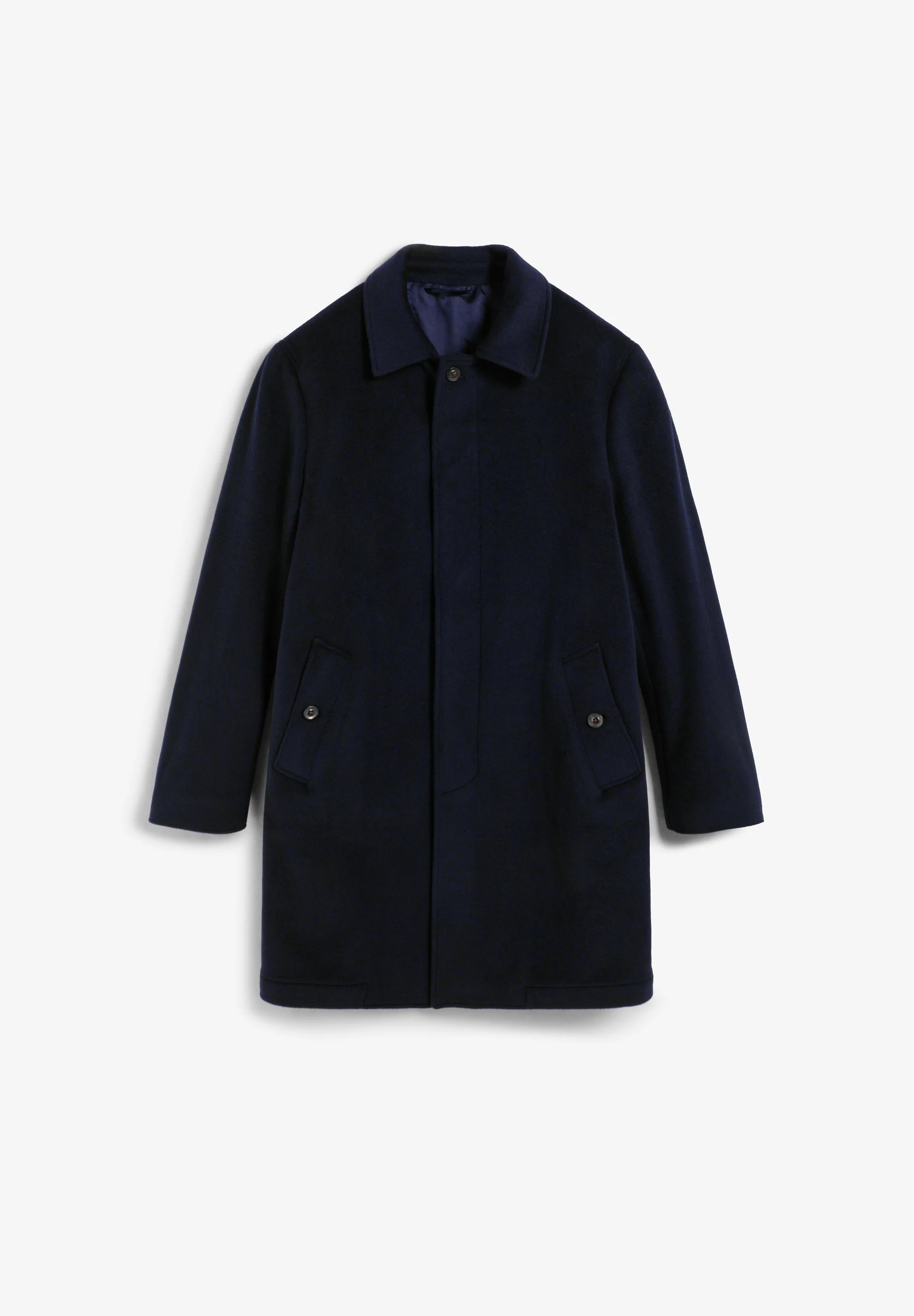 LONG WOOL BLEND COAT - Image 5