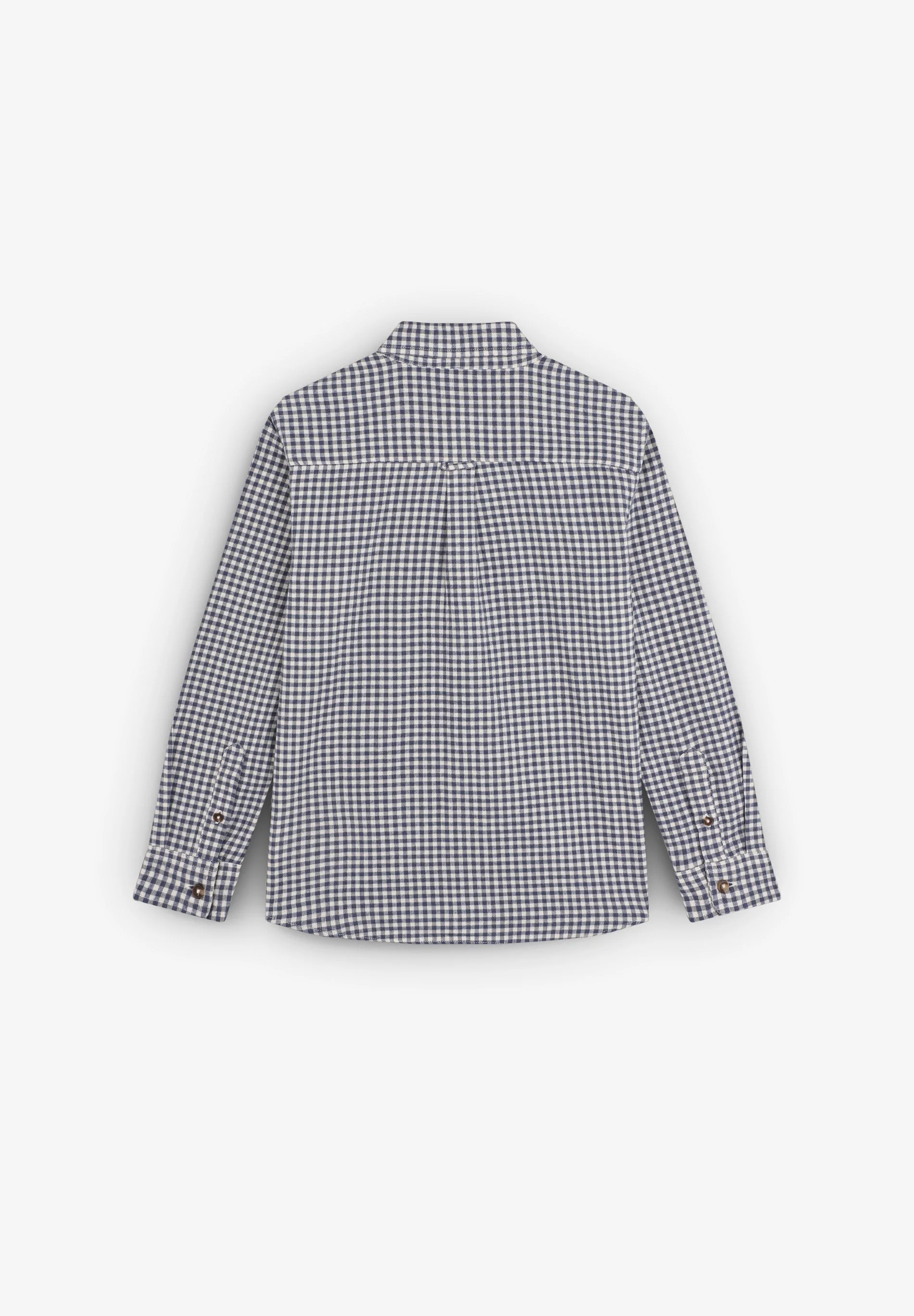 CHECK SHIRT WITH SKULL - Image 6