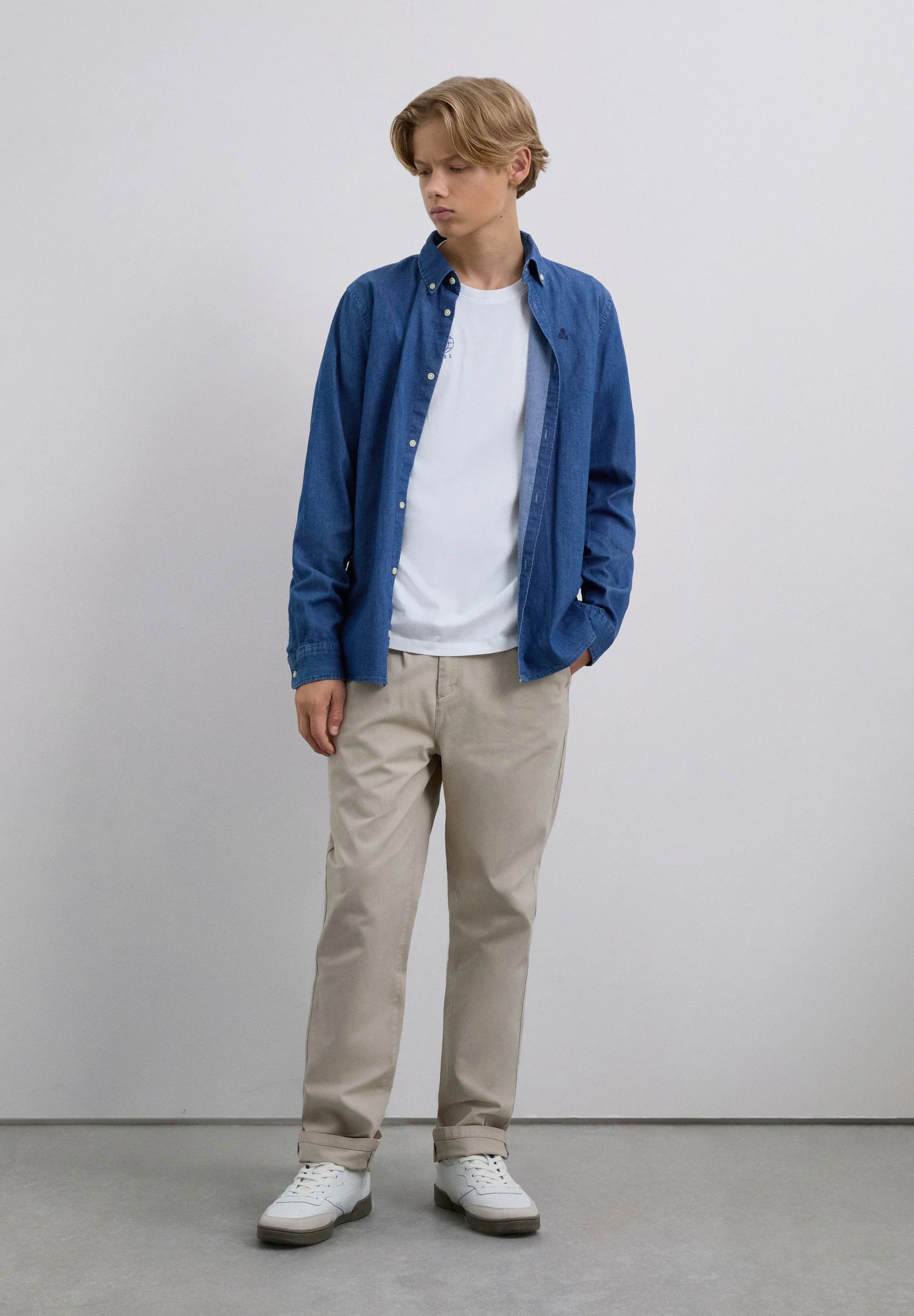 DENIM SHIRT WITH SKULL - Image 2