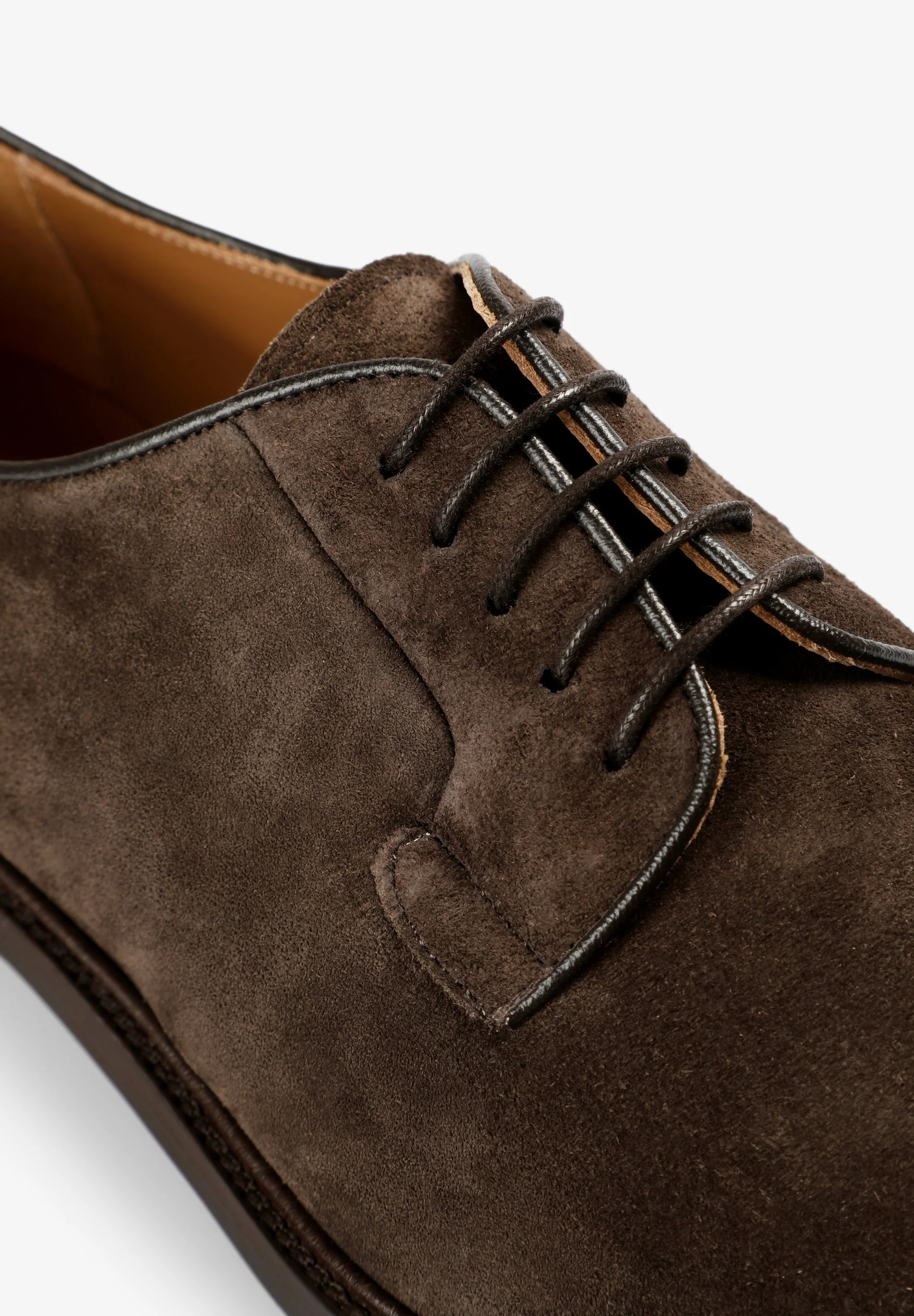 SUEDE DERBY SHOES - Image 7
