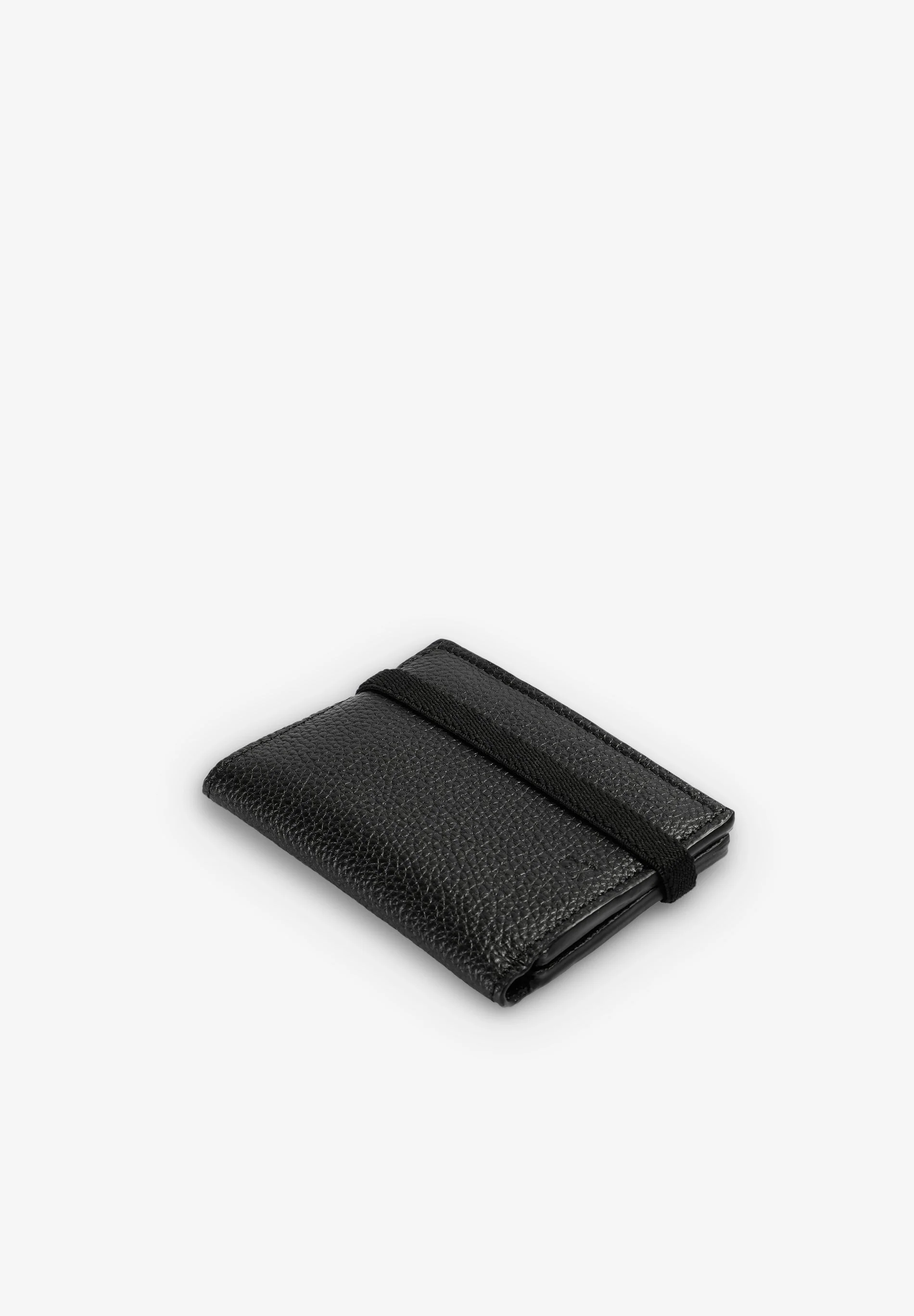LEATHER WALLET WITH ELASTIC CLOSURE - Image 4