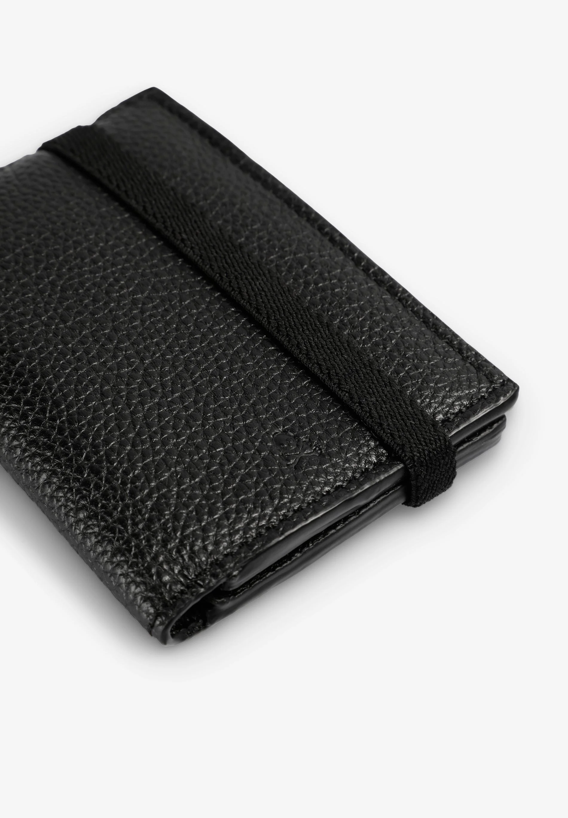LEATHER WALLET WITH ELASTIC CLOSURE - Image 6