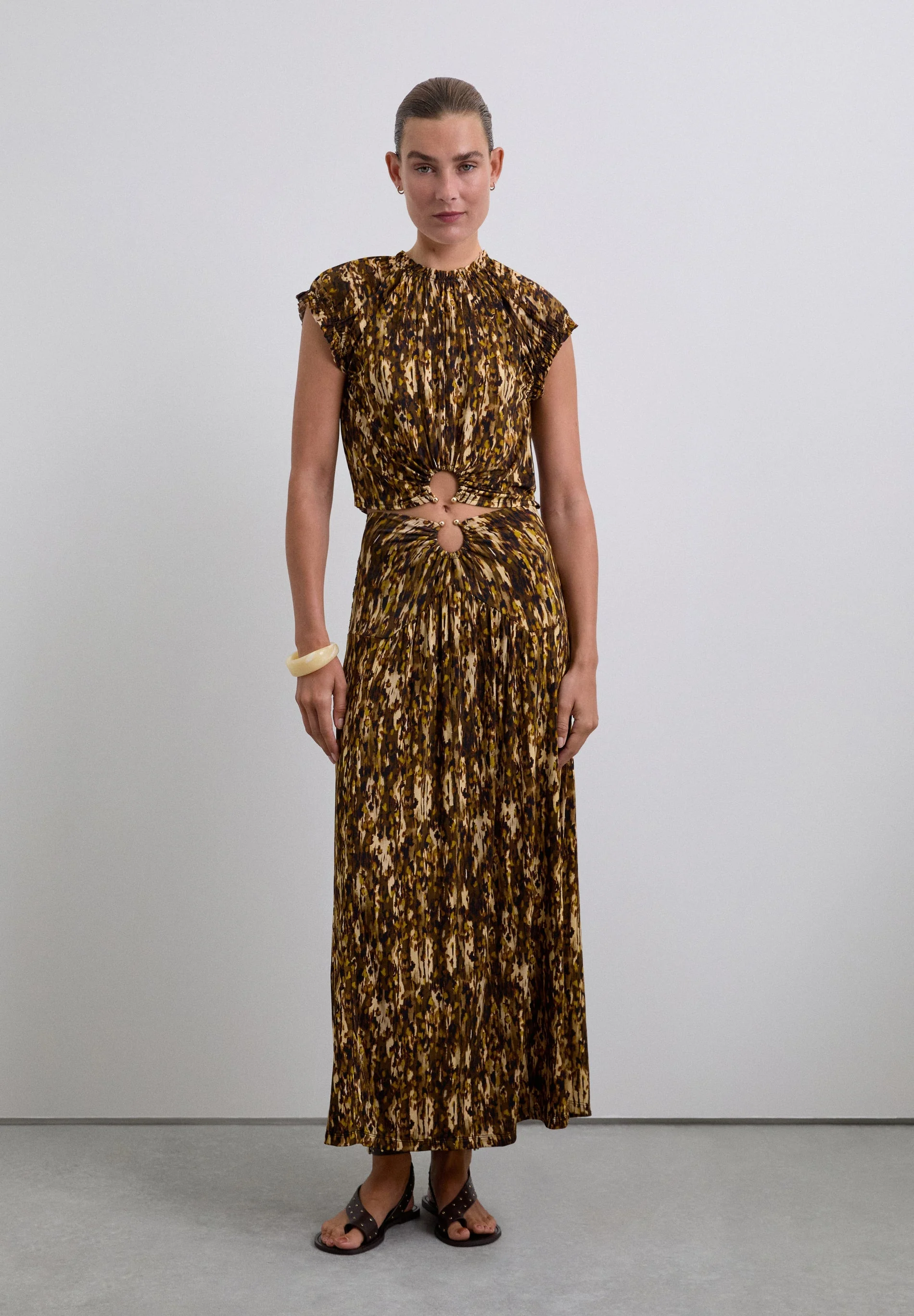 PRINTED BUCKLE TOP - Image 4