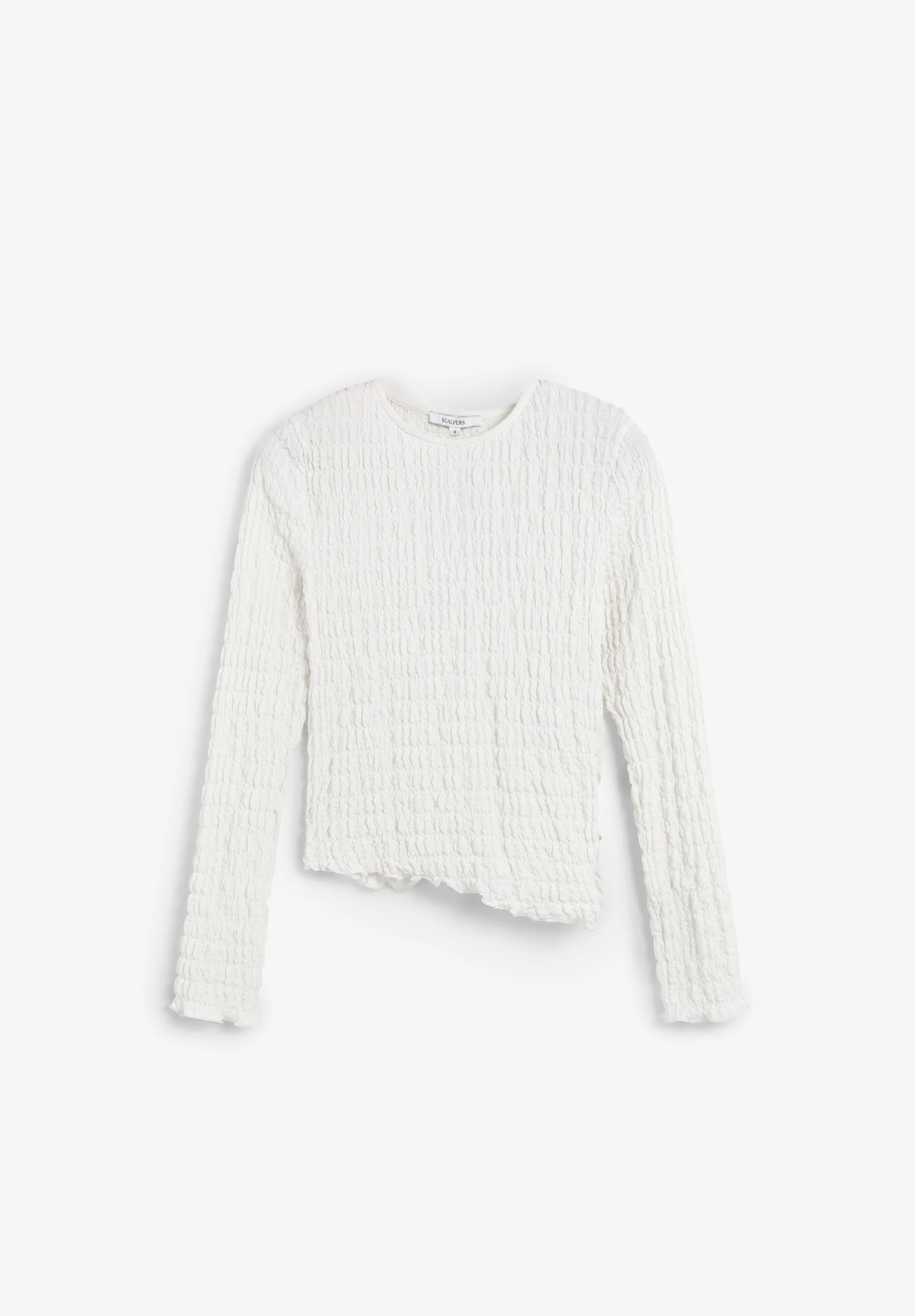 ROUND NECK TEXTURED TOP - Image 7