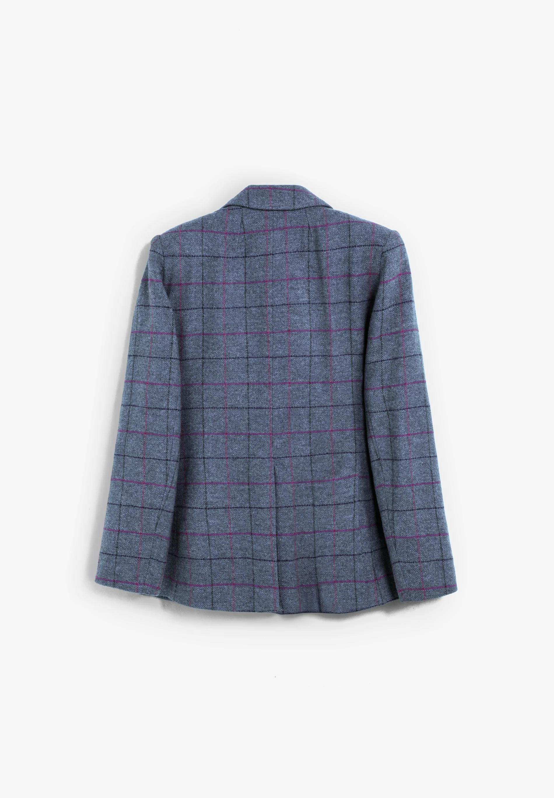 CHECK WOOL BLAZER - Image 7