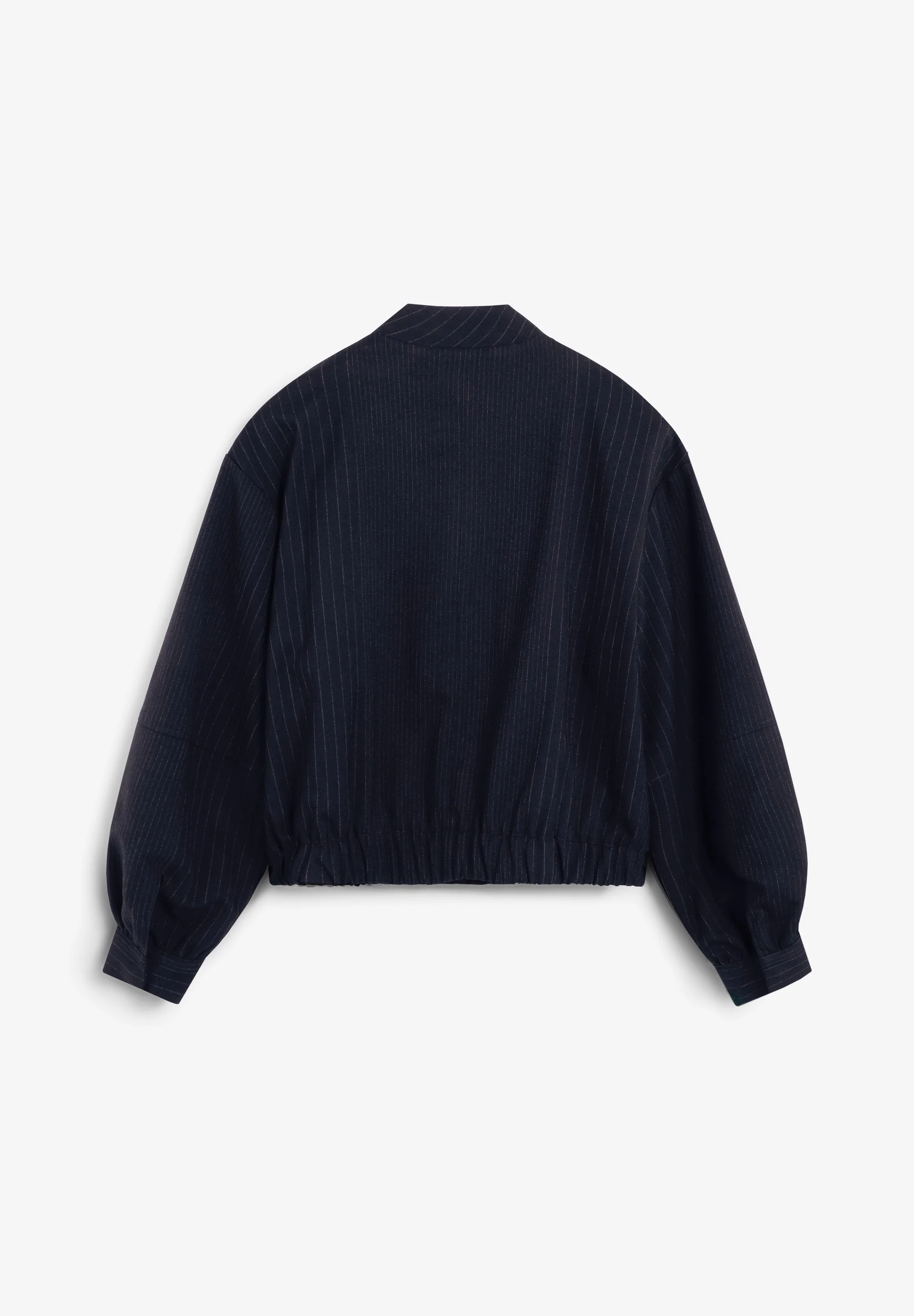 PINSTRIPE BOMBER JACKET - Image 3