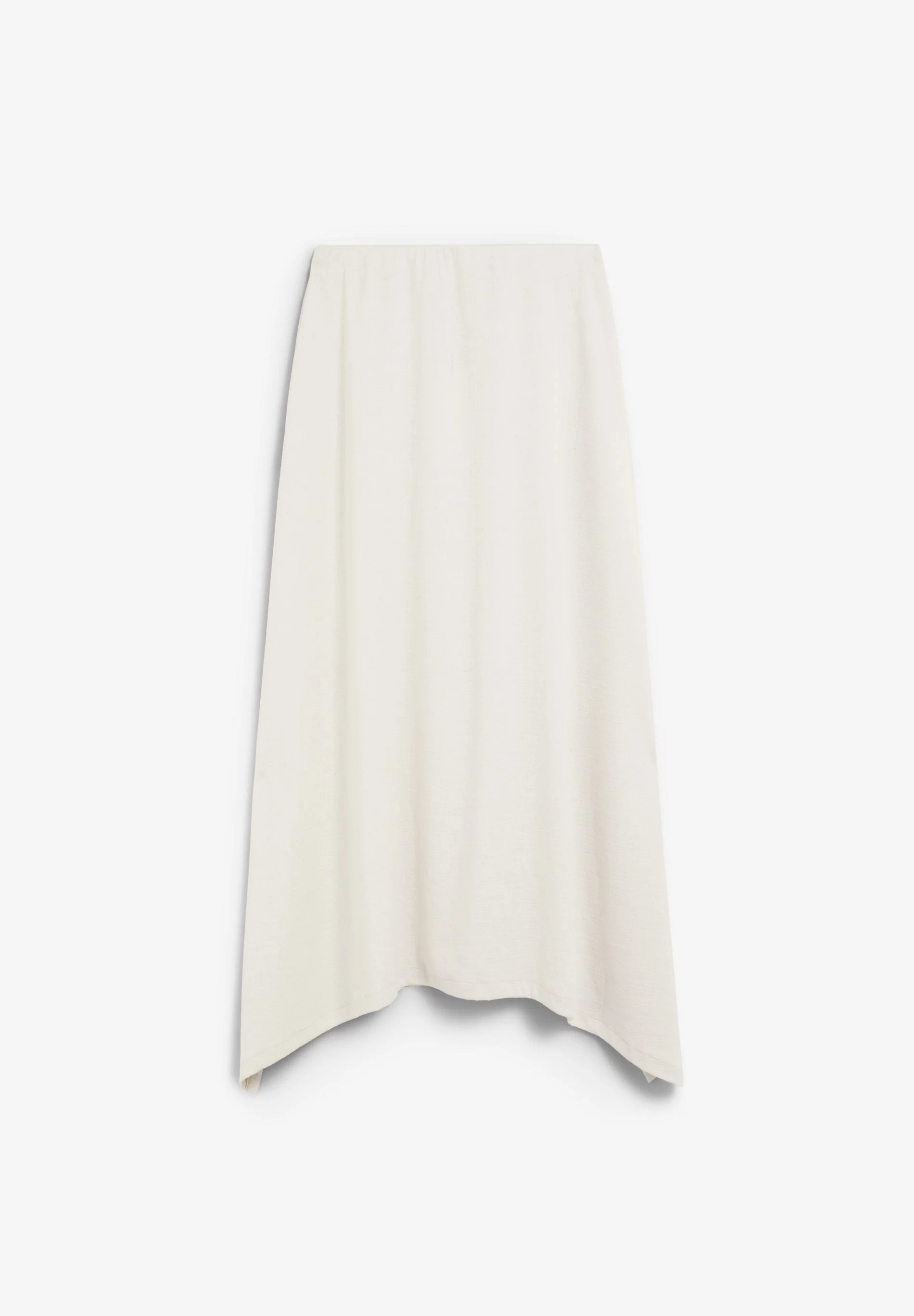 ASYMMETRIC KNIT MIDI SKIRT - Image 6