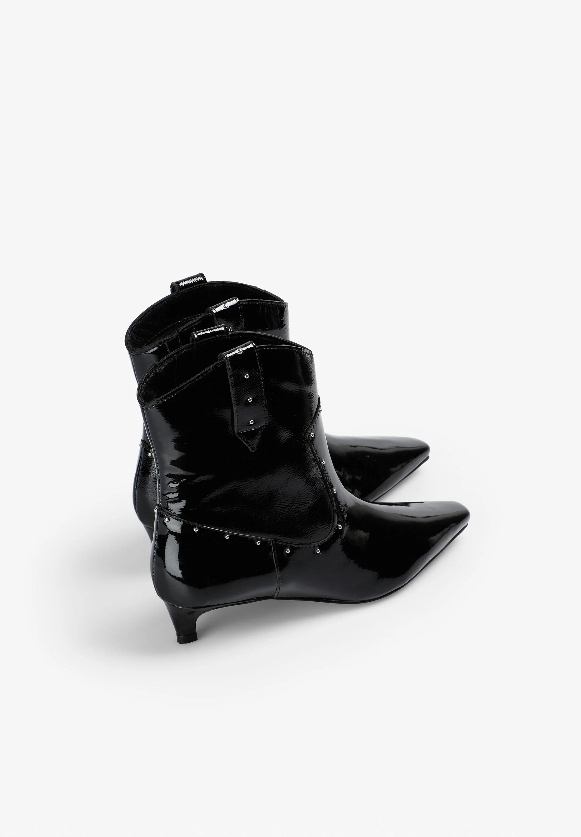 LEATHER BOOTS WITH STUDS - Image 4