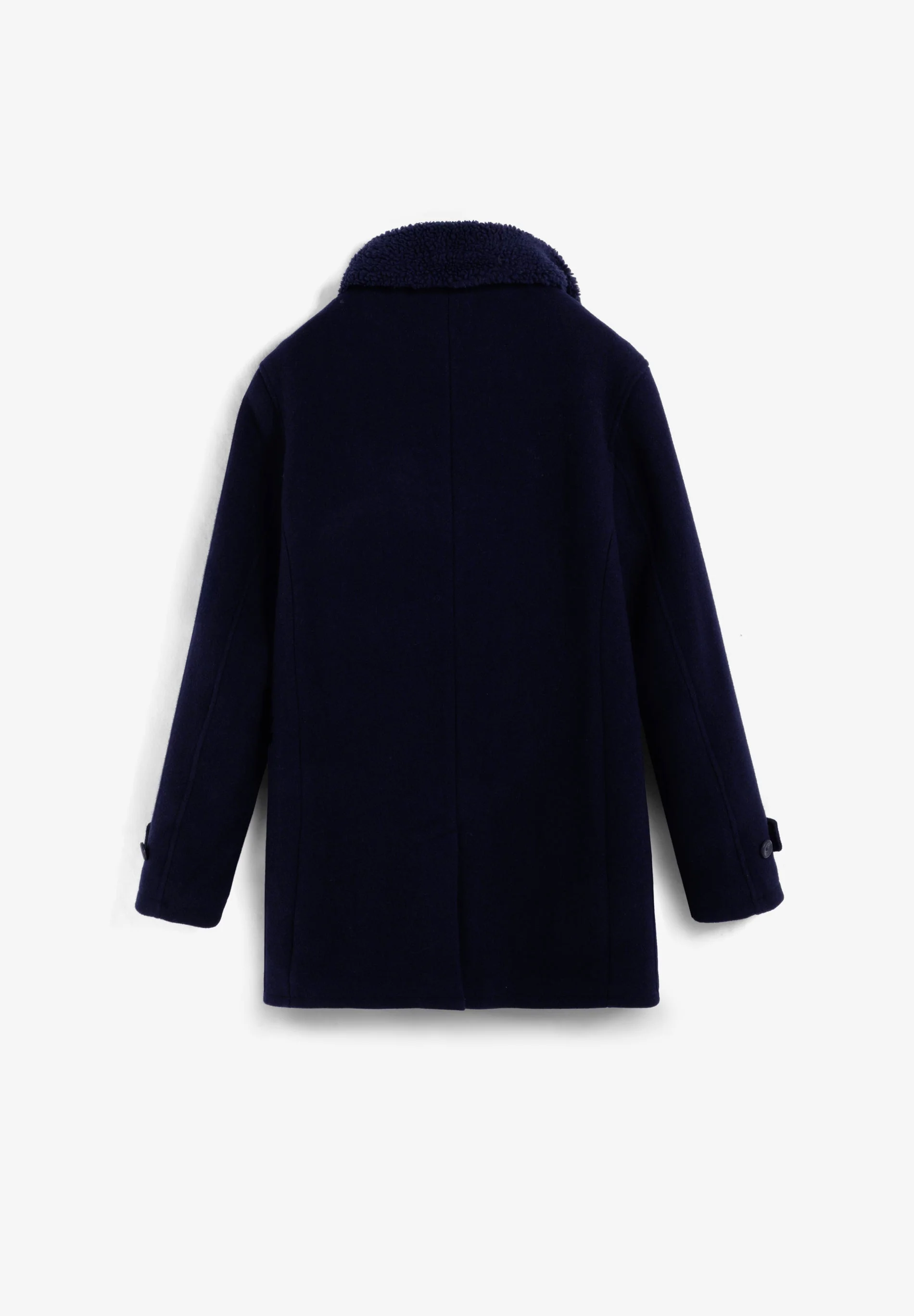 DOUBLE BREASTED WOOL COAT - Image 8