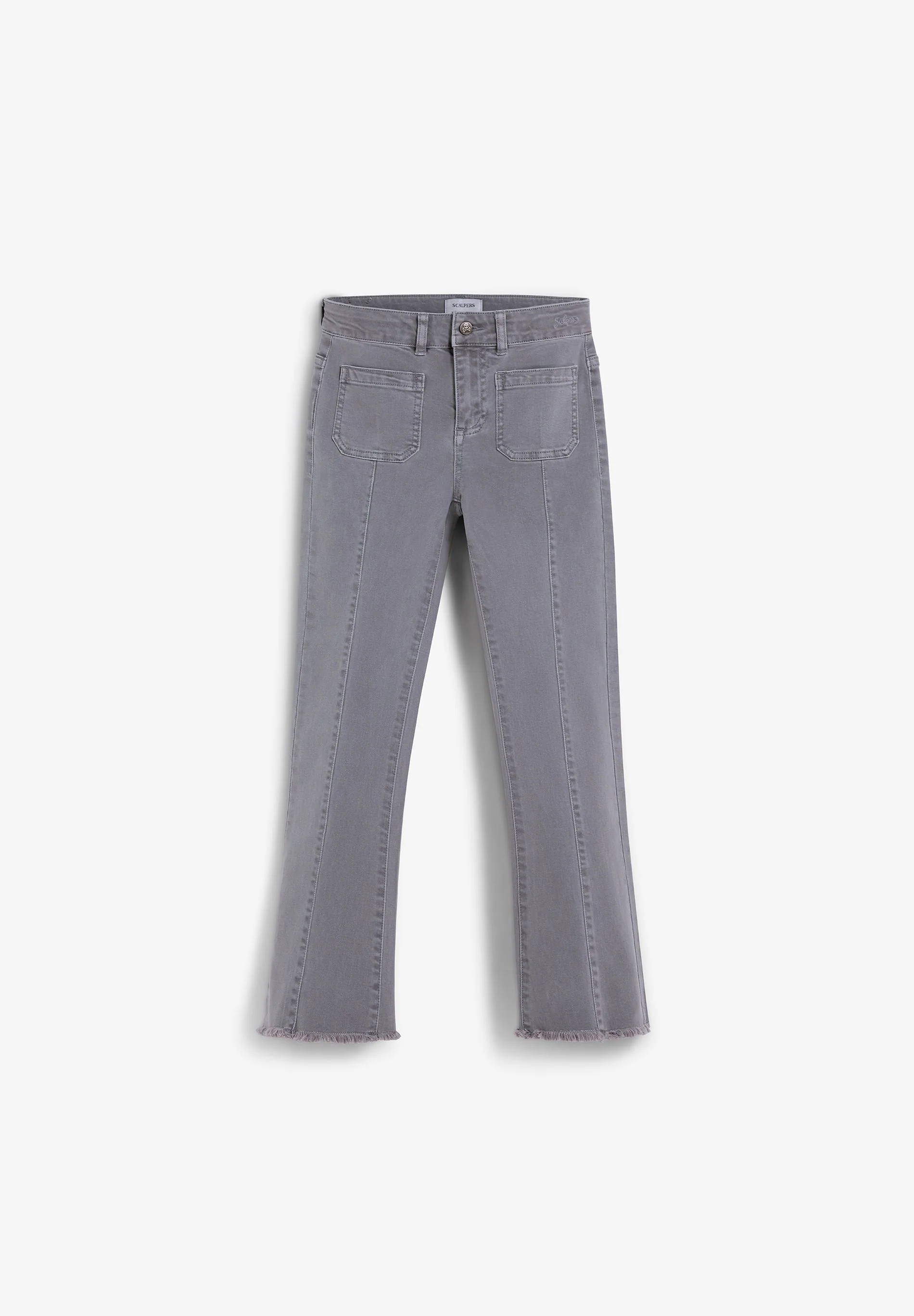 FLARED TROUSERS WITH FRINGING - Image 7