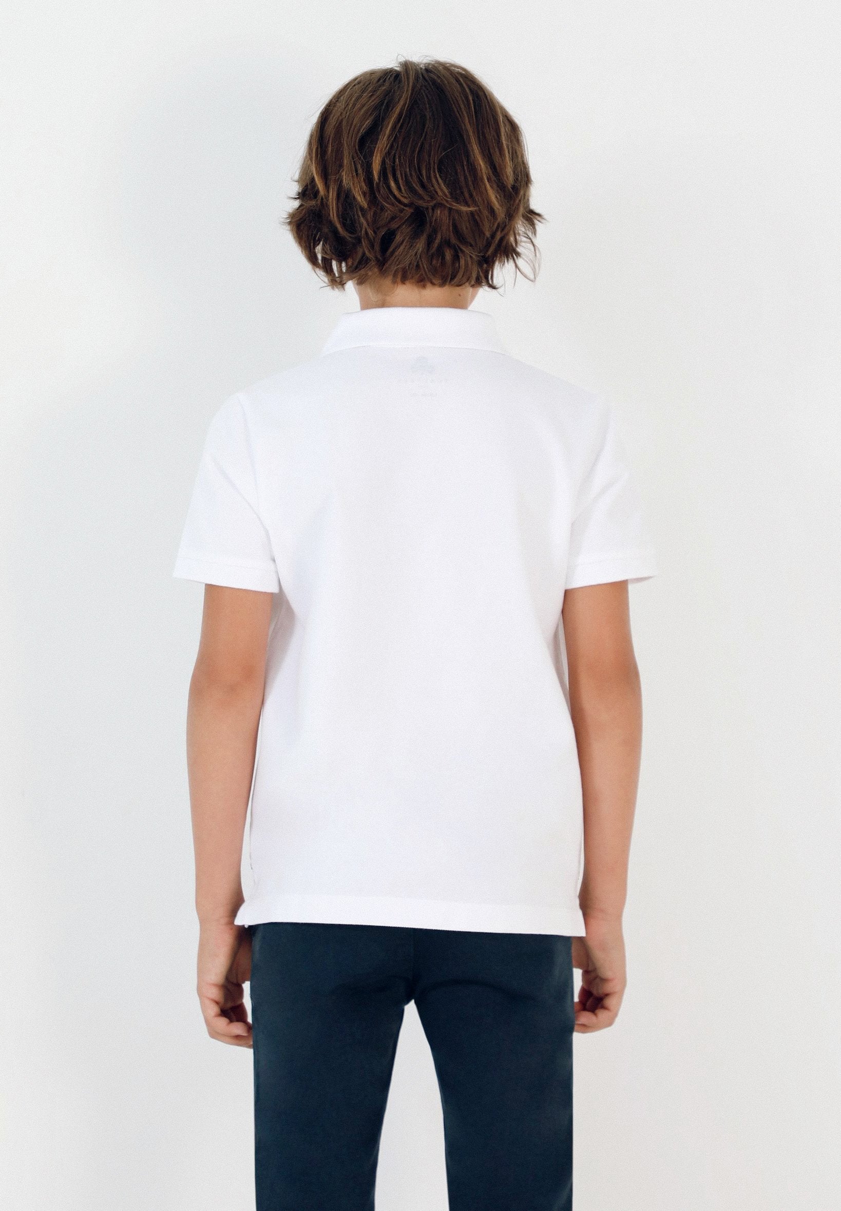 BASIC SKULL POLO SHIRT - Image 3