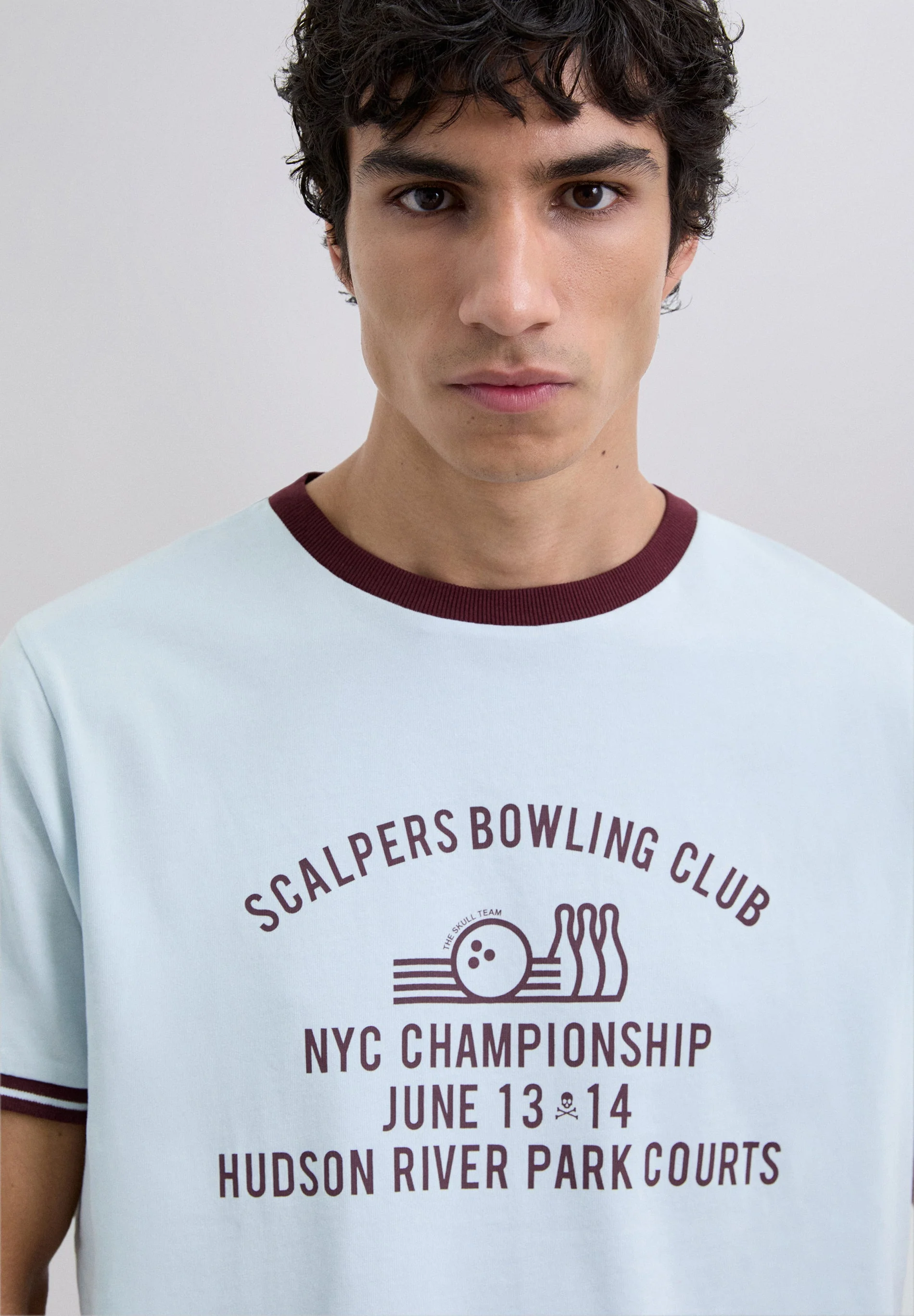 CONTRAST PRINT T-SHIRT - Image 5