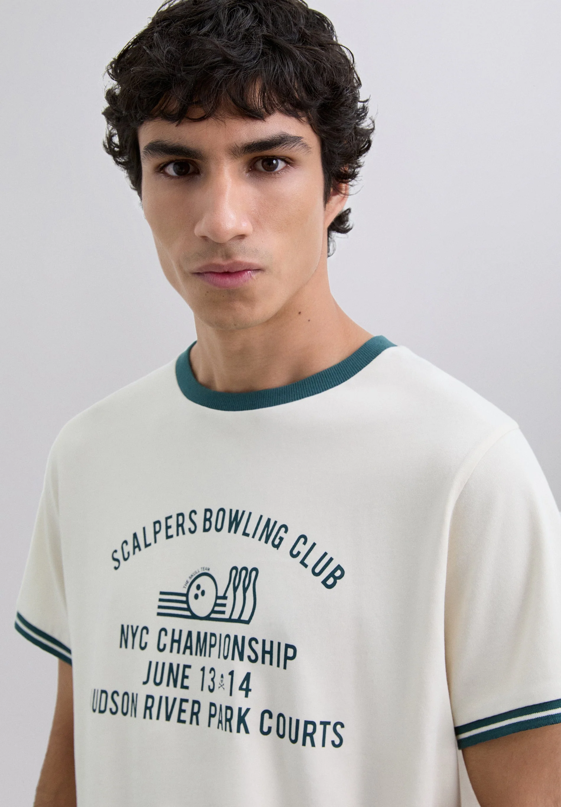 CONTRAST PRINT T-SHIRT - Image 3
