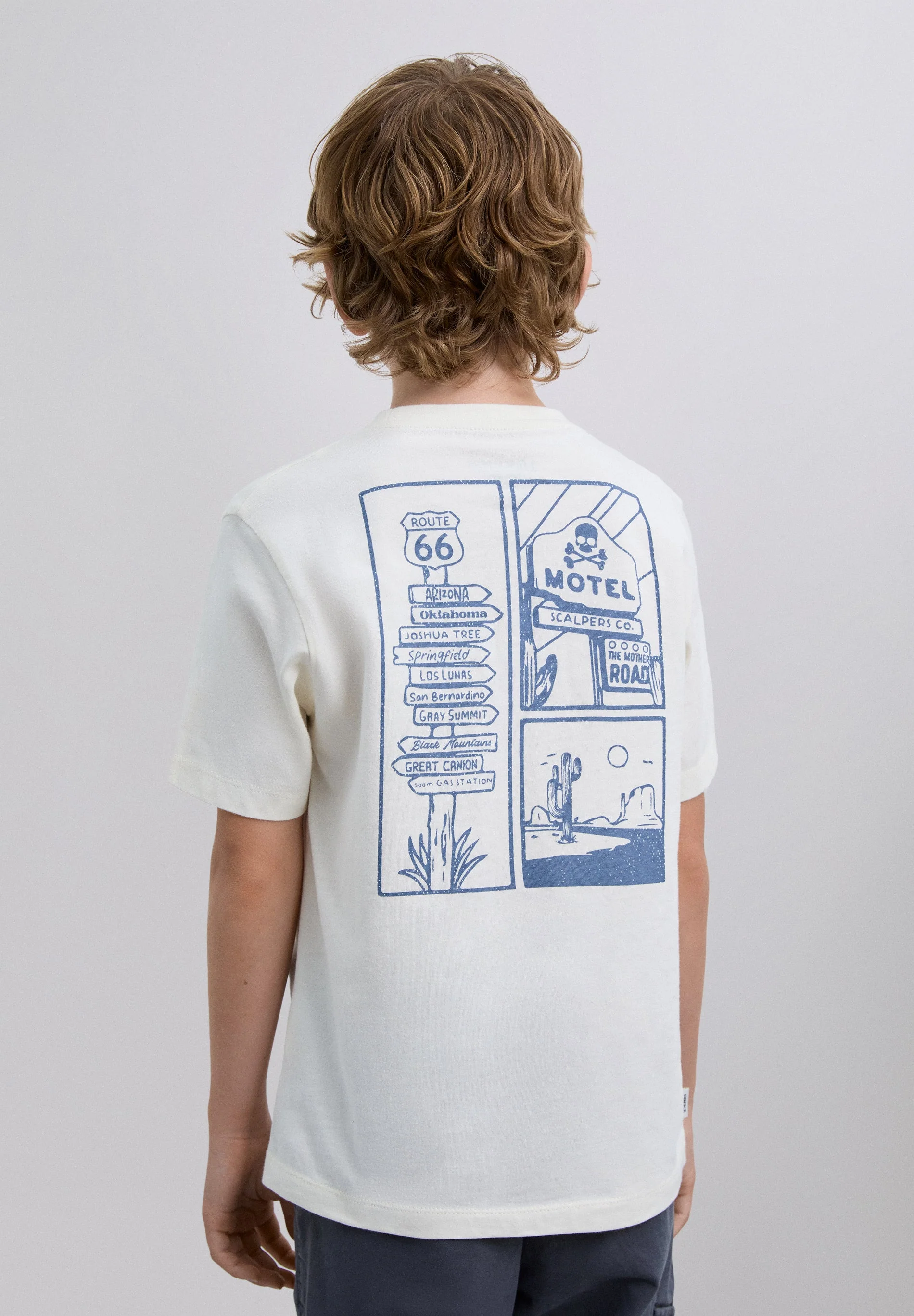 T-SHIRT WITH LOGO PRINT - Image 2