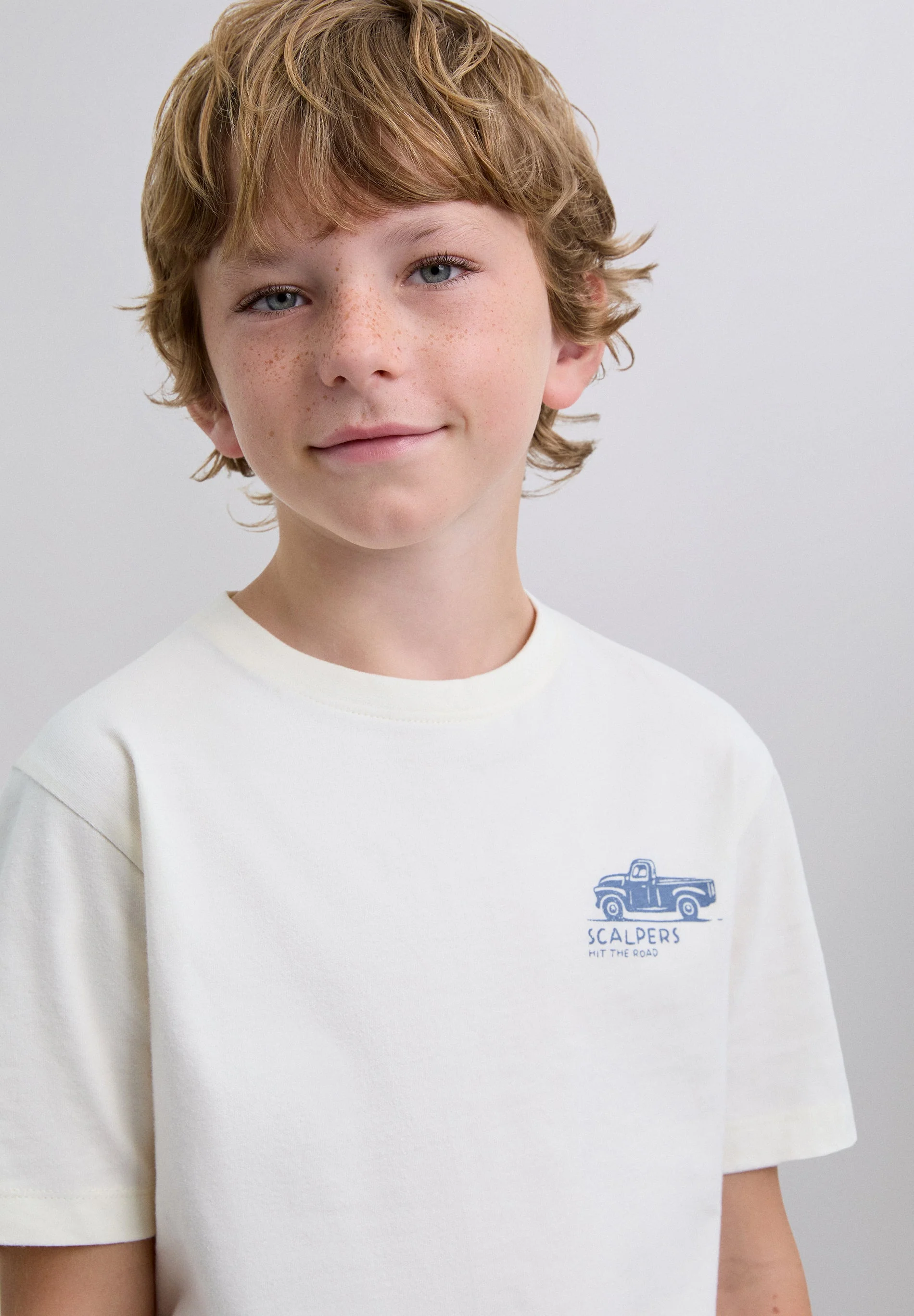 T-SHIRT WITH LOGO PRINT - Image 3