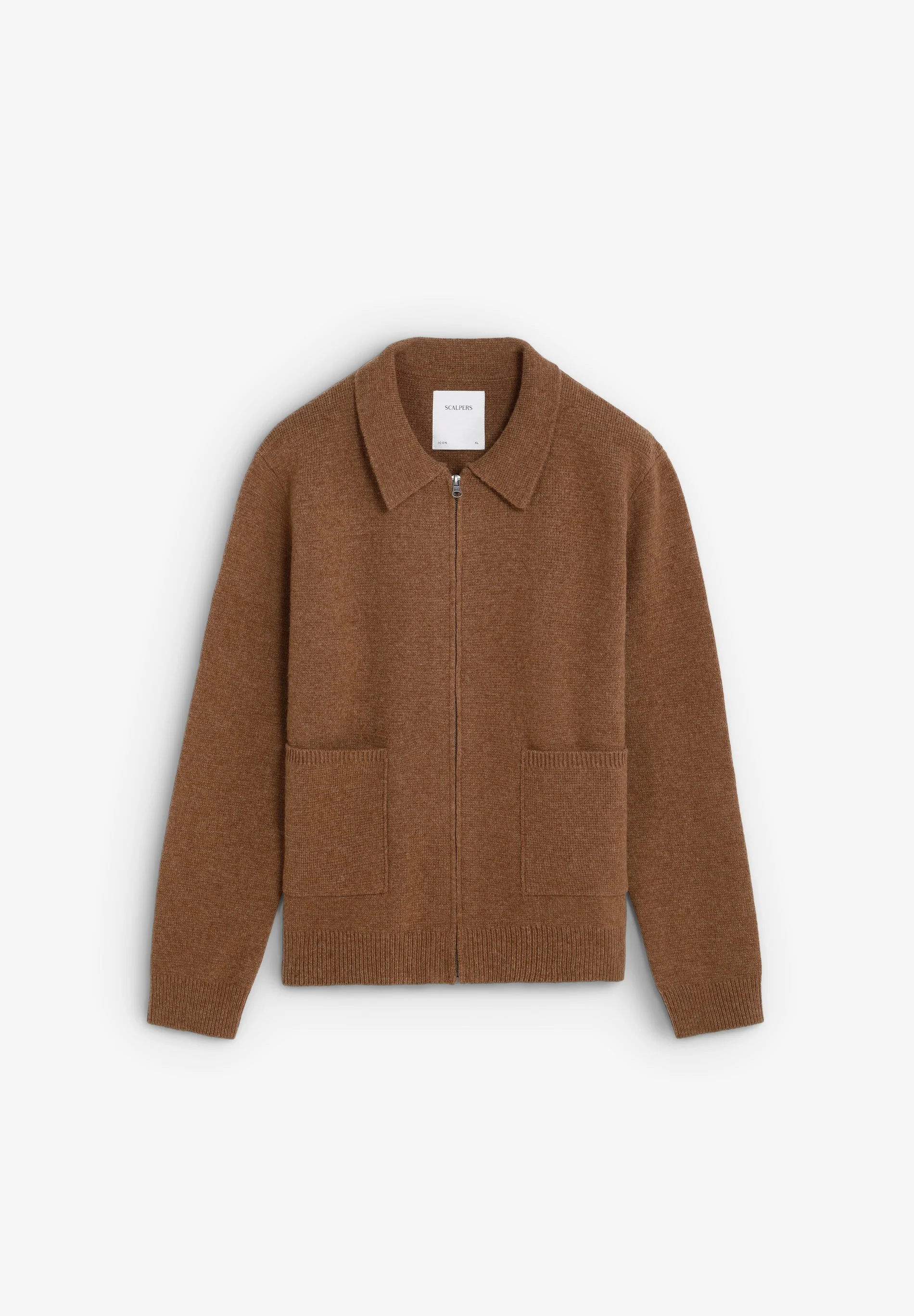 MERINO WOOL ZIP-UP CARDIGAN - Image 6