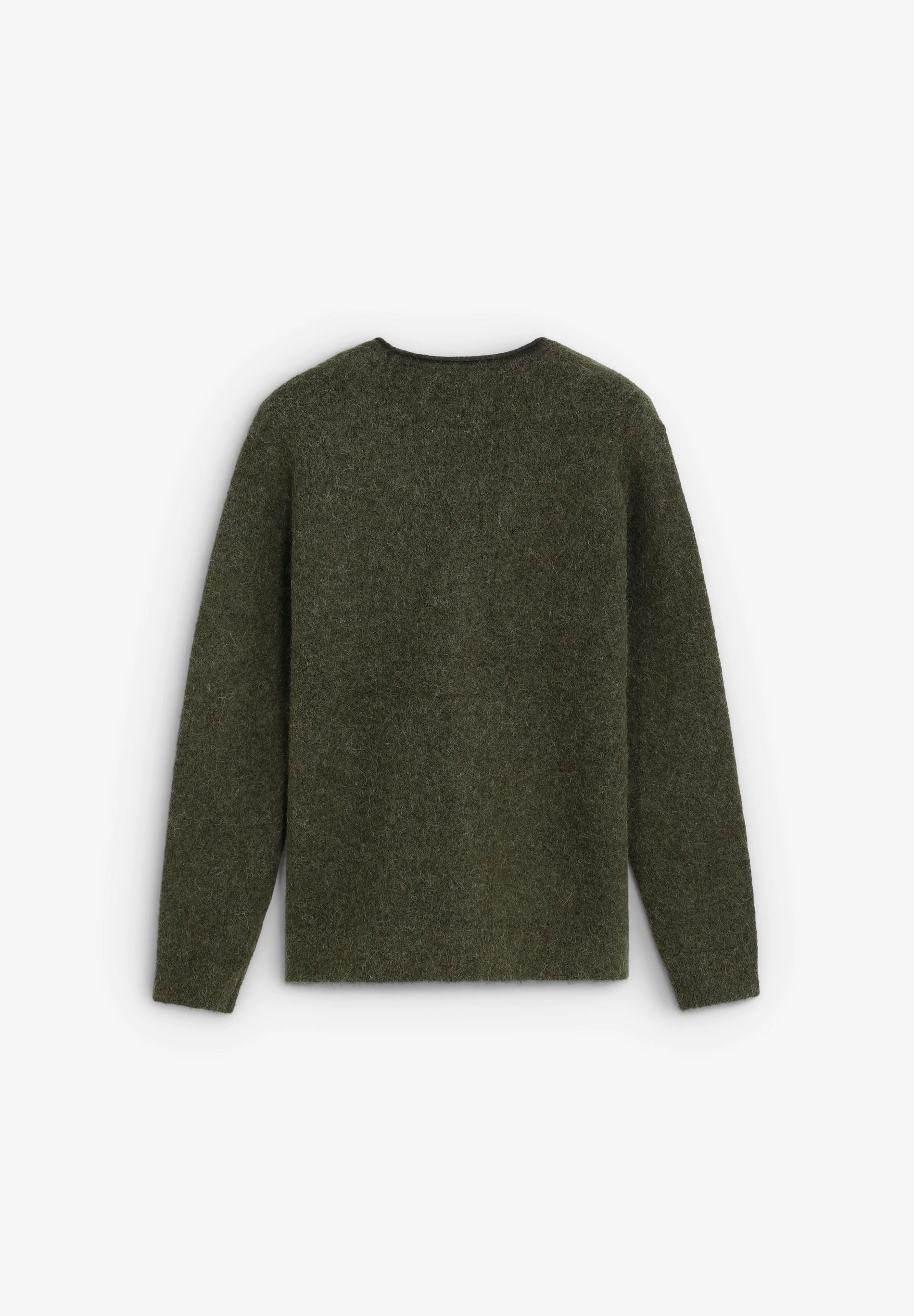 V-NECK ALPACA CARDIGAN - Image 6